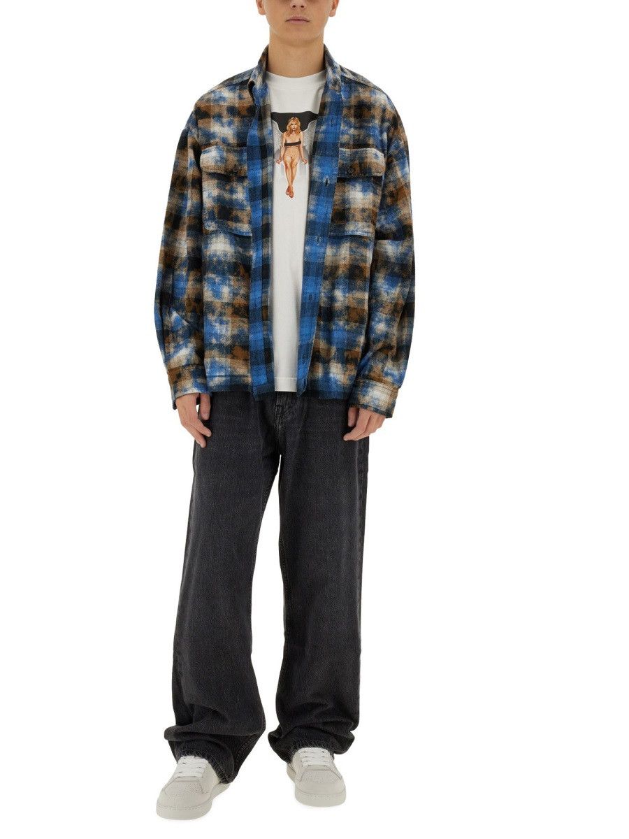 Palm Angels PALM ANGELS PLAID SHIRT - MULTICOLOUR (IT 48) Size US M / EU 48-50 / 2 - 2 Thumbnail