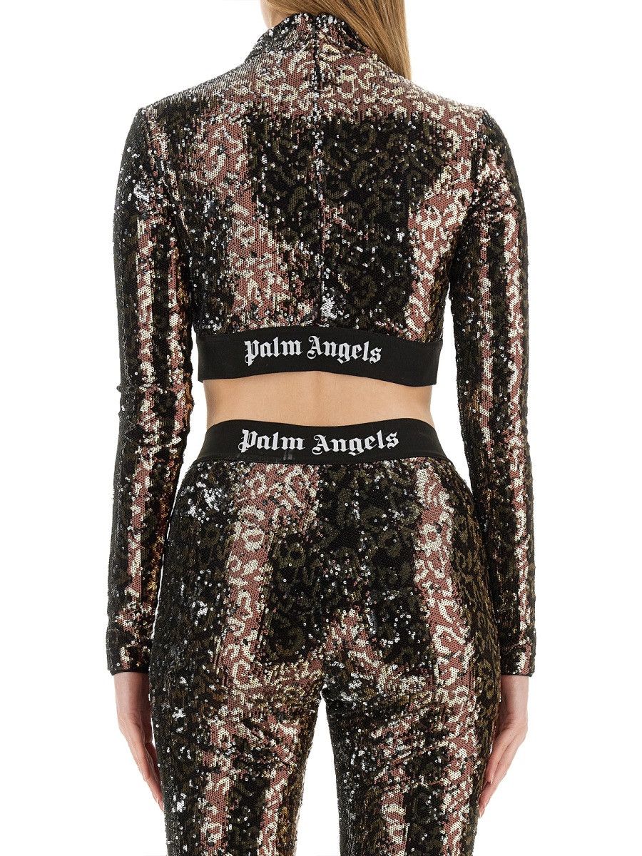 Palm Angels PALM ANGELS SEQUINED TOP - MULTICOLOUR Size S / US 4 / IT 40 - 3 Thumbnail
