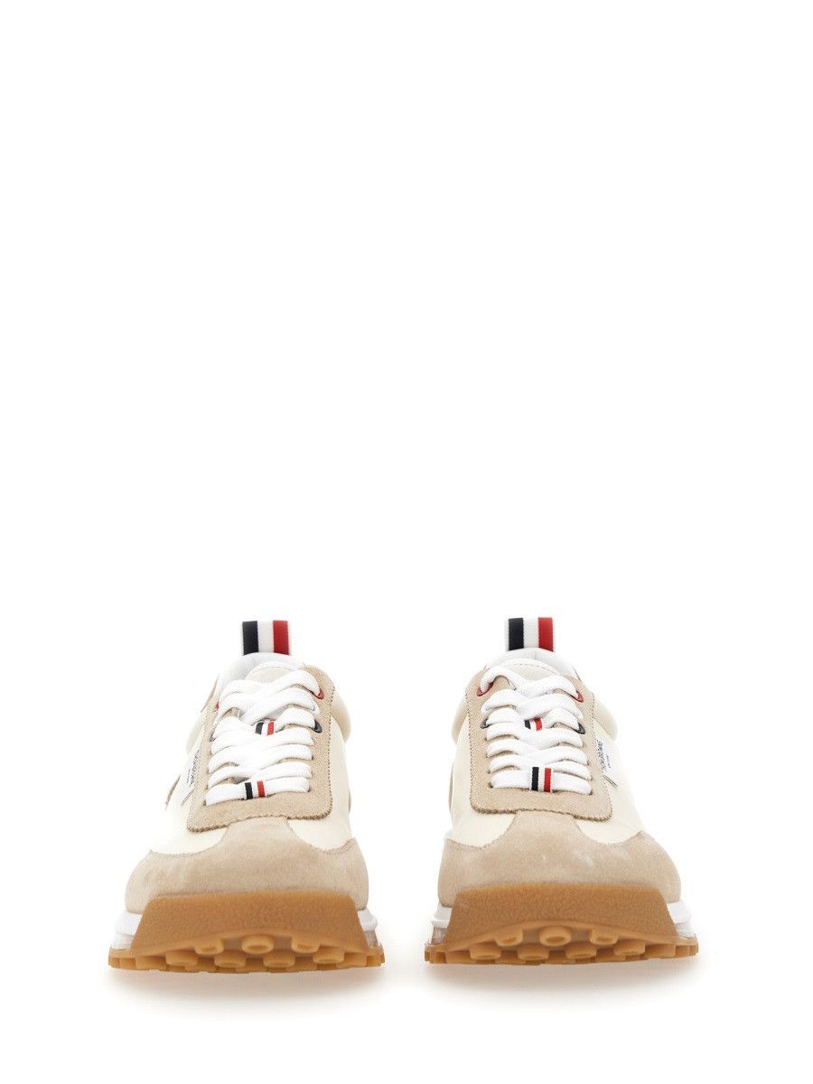 Thom Browne THOM BROWNE TECH RUNNER SNEAKER - BEIGE (US 6) Size US 6 / EU 39 - 4 Thumbnail