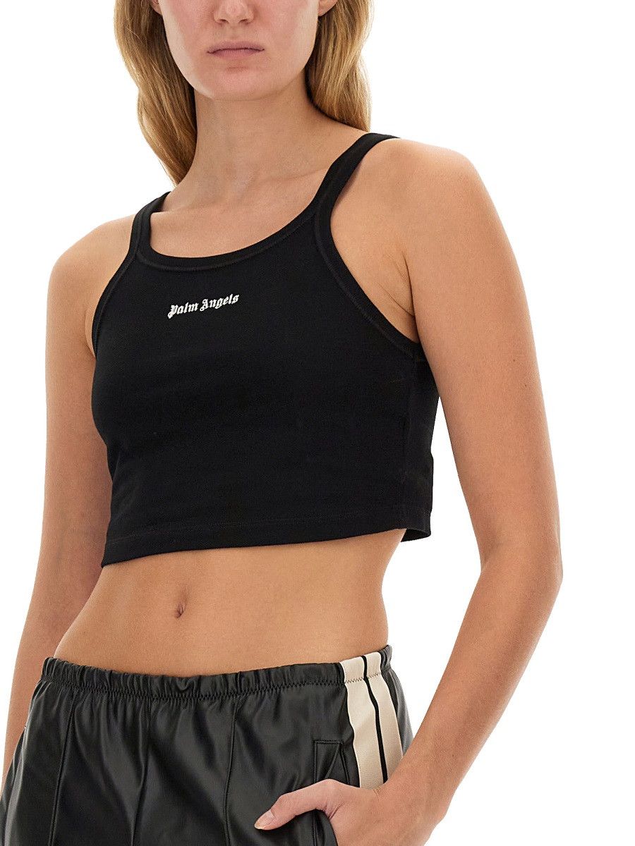Palm Angels PALM ANGELS TANK TOP - BLACK Size XS / US 0-2 / IT 36-38 - 4 Thumbnail