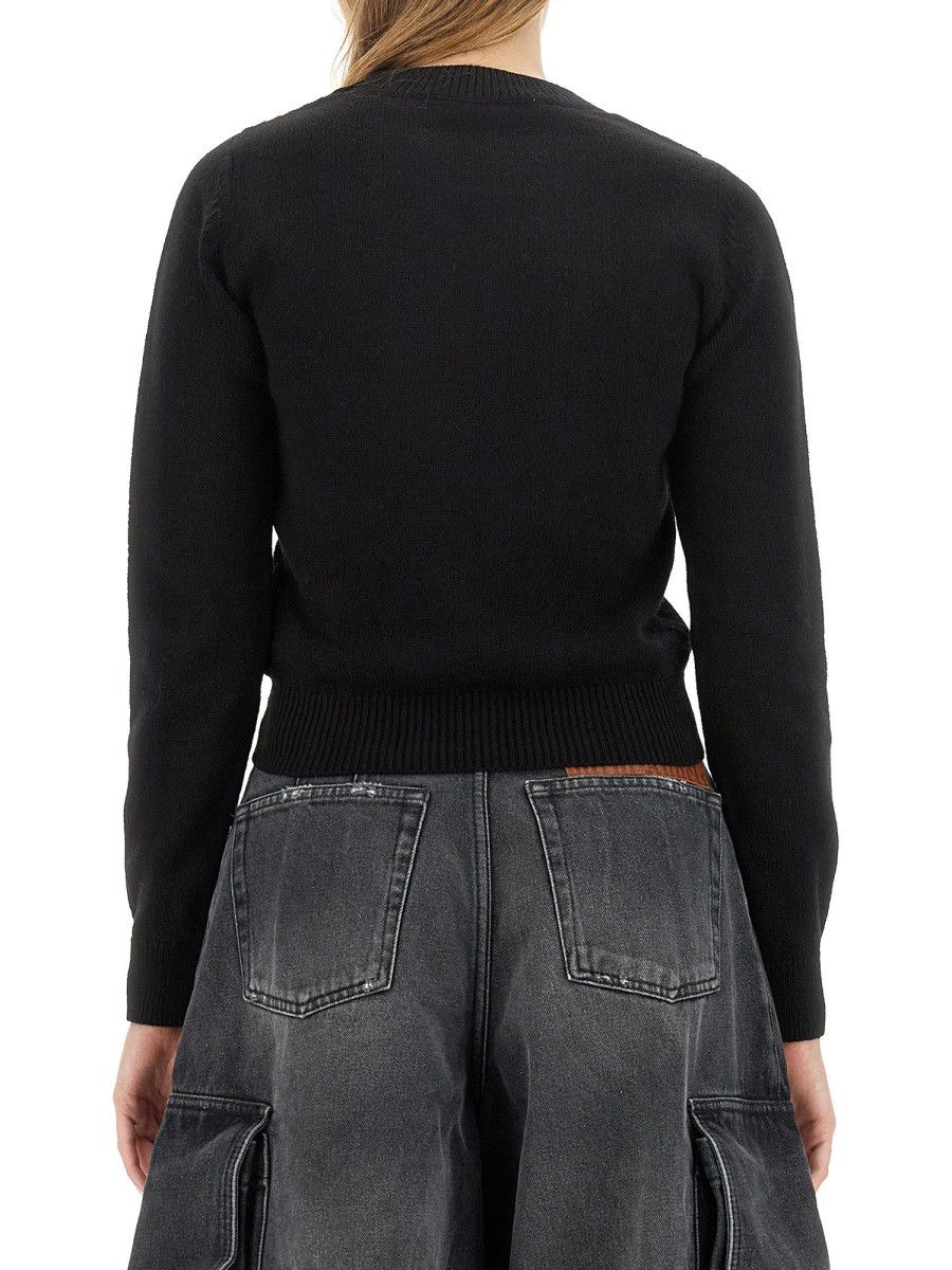 Palm Angels PALM ANGELS SUNSETS SWEATER - BLACK Size M / US 6-8 / IT 42-44 - 3 Thumbnail