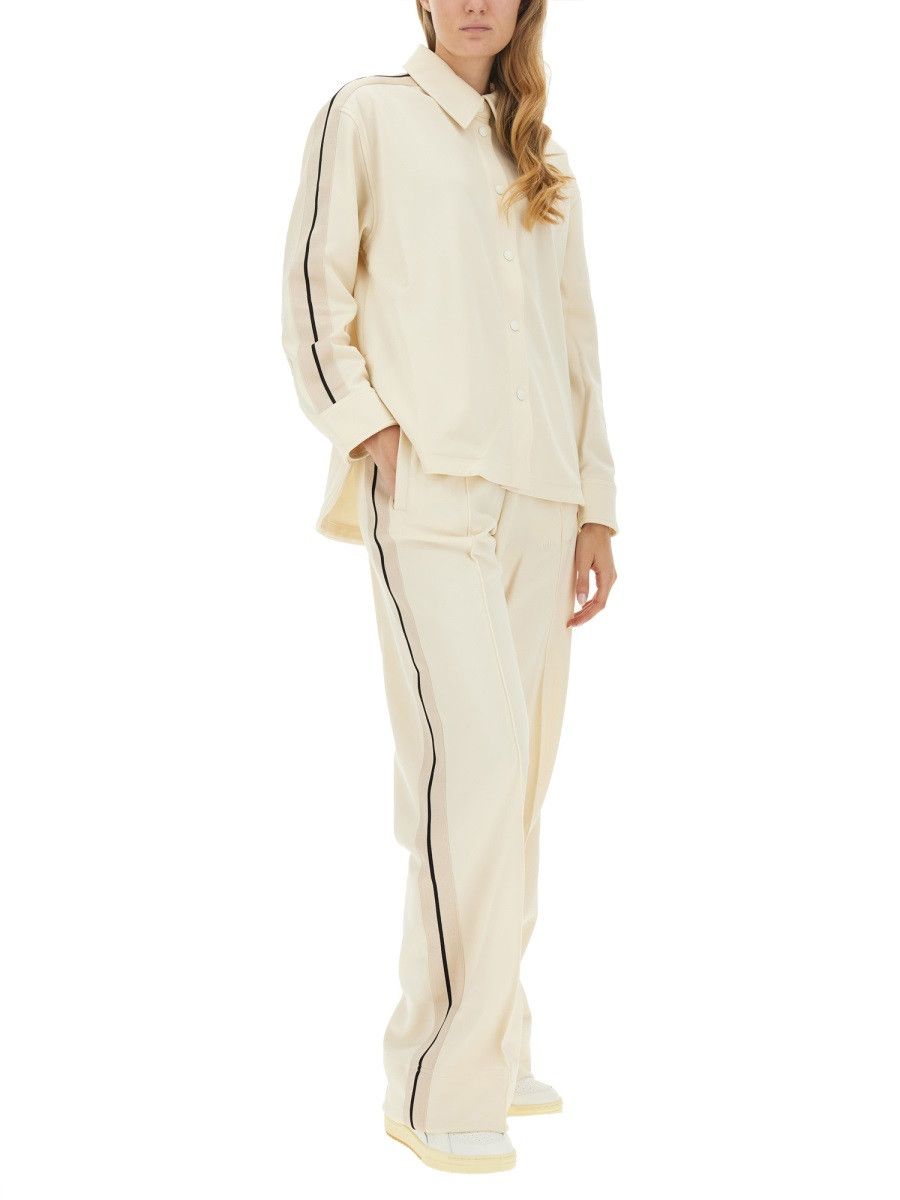 Palm Angels PALM ANGELS MONOGRAM SPORTS SHIRT - BEIGE Size M / US 6-8 / IT 42-44 - 2 Thumbnail