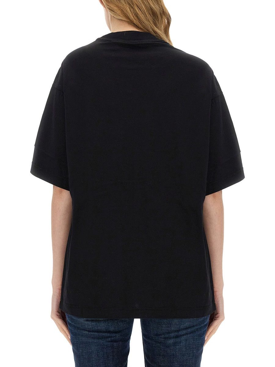 Palm Angels PALM ANGELS PALM SOFT FIT T-SHIRT SKI CLUB - BLACK Size XS / US 0-2 / IT 36-38 - 3 Thumbnail