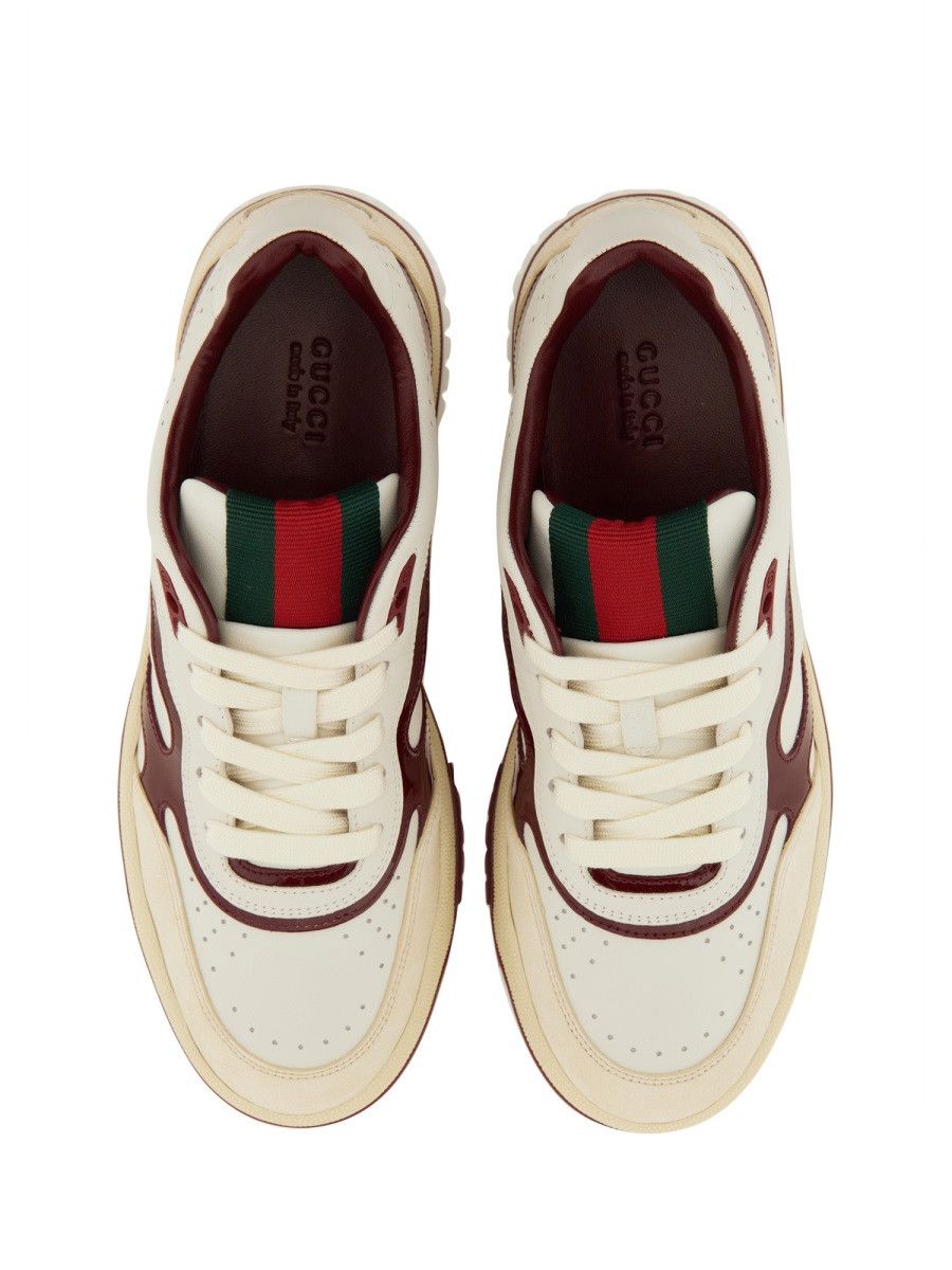 Gucci GUCCI GUCCI RE-WEB SNEAKER - WHITE (IT 38) Size US 8 / IT 38 - 2 Thumbnail