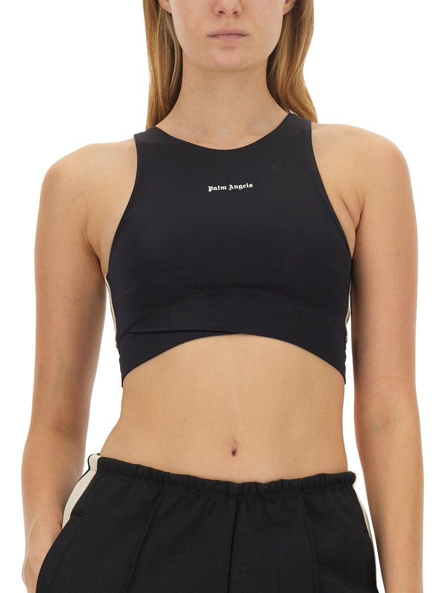 Palm Angels PALM ANGELS TOP AMERICA - BLACK Size S / US 4 / IT 40 - 4 Thumbnail