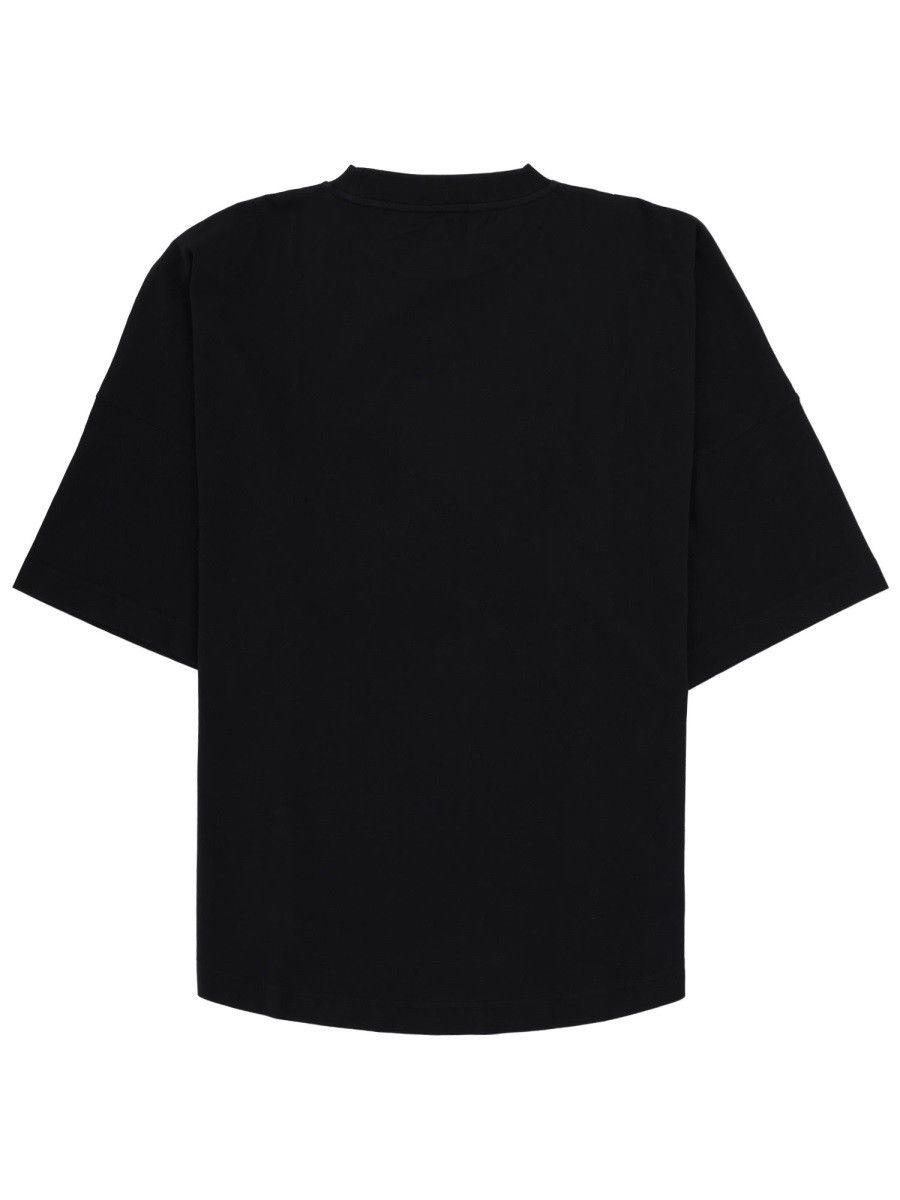 Palm Angels PALM ANGELS T-SHIRT IN COTONE - BLACK Size US L / EU 52-54 / 3 - 2 Thumbnail