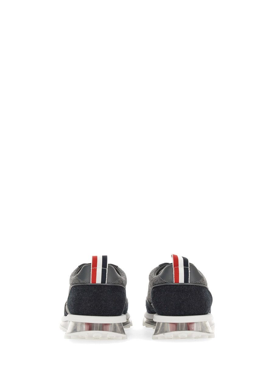 Thom Browne THOM BROWNE TECH RUNNER SNEAKER - GREY (US 7½) Size US S / EU 44-46 / 1 - 3 Thumbnail