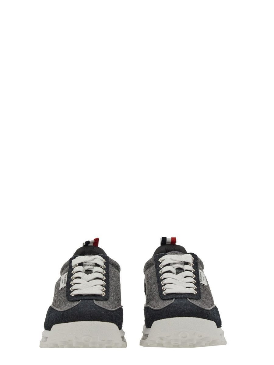 Thom Browne THOM BROWNE TECH RUNNER SNEAKER - GREY (US 6) Size US S / EU 44-46 / 1 - 4 Thumbnail