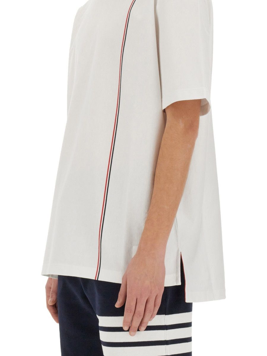 Thom Browne THOM BROWNE JERSEY T-SHIRT - WHITE (JP 4) Size US XL / EU 56 / 4 - 5 Thumbnail