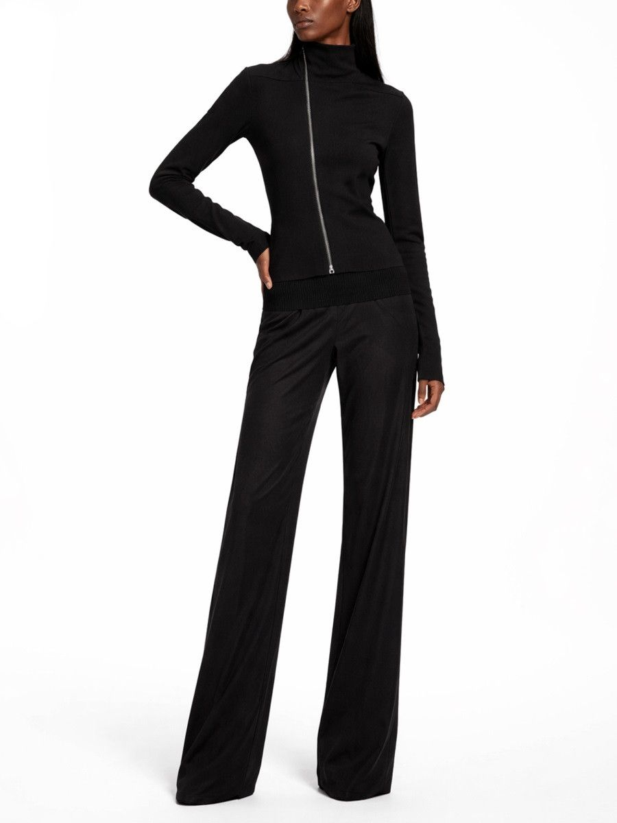 Rick Owens Lilies RICK OWENS LILIES PANTS "BIAS" - BLACK (IT 38) Size 38" / US 16 / IT 52 - 2 Thumbnail