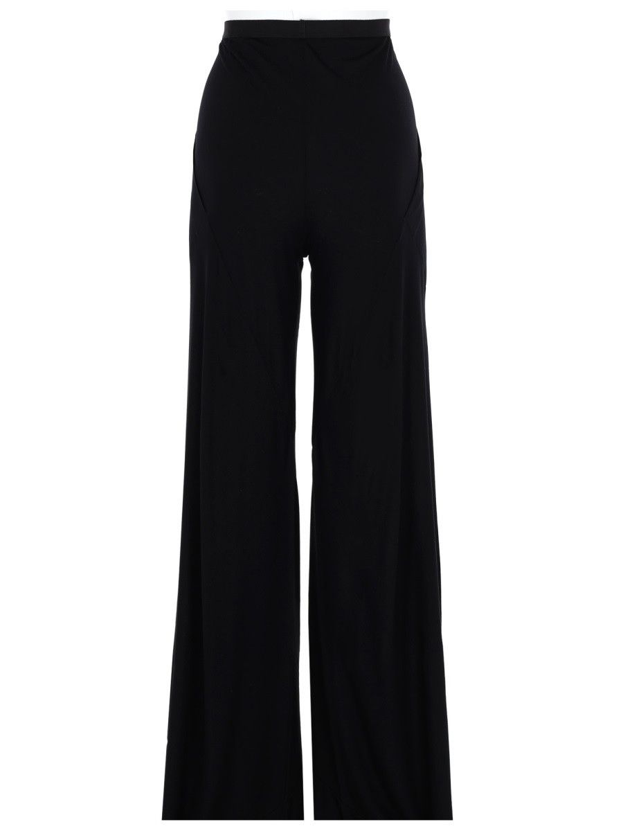 Rick Owens Lilies RICK OWENS LILIES PANTS "BIAS" - BLACK (IT 44) Size 30" / US 8 / IT 44 - 3 Thumbnail