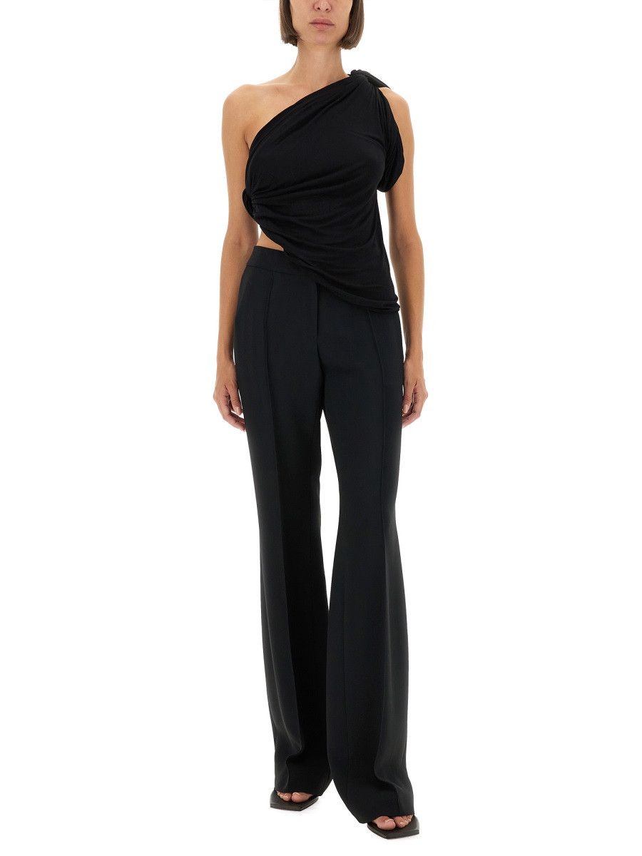 Rick Owens Lilies RICK OWENS LILIES DRAPED ONE-SHOULDER TOP - BLACK (IT 40) Size S / US 4 / IT 40 - 2 Thumbnail