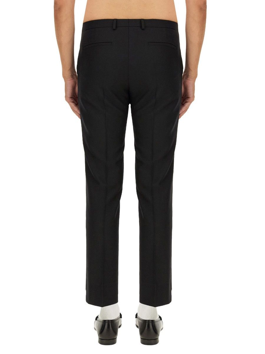 Gucci GUCCI WOOL BLEND TWILL PANTS - BLACK (IT 50) Size US 34 / EU 50 - 4 Thumbnail