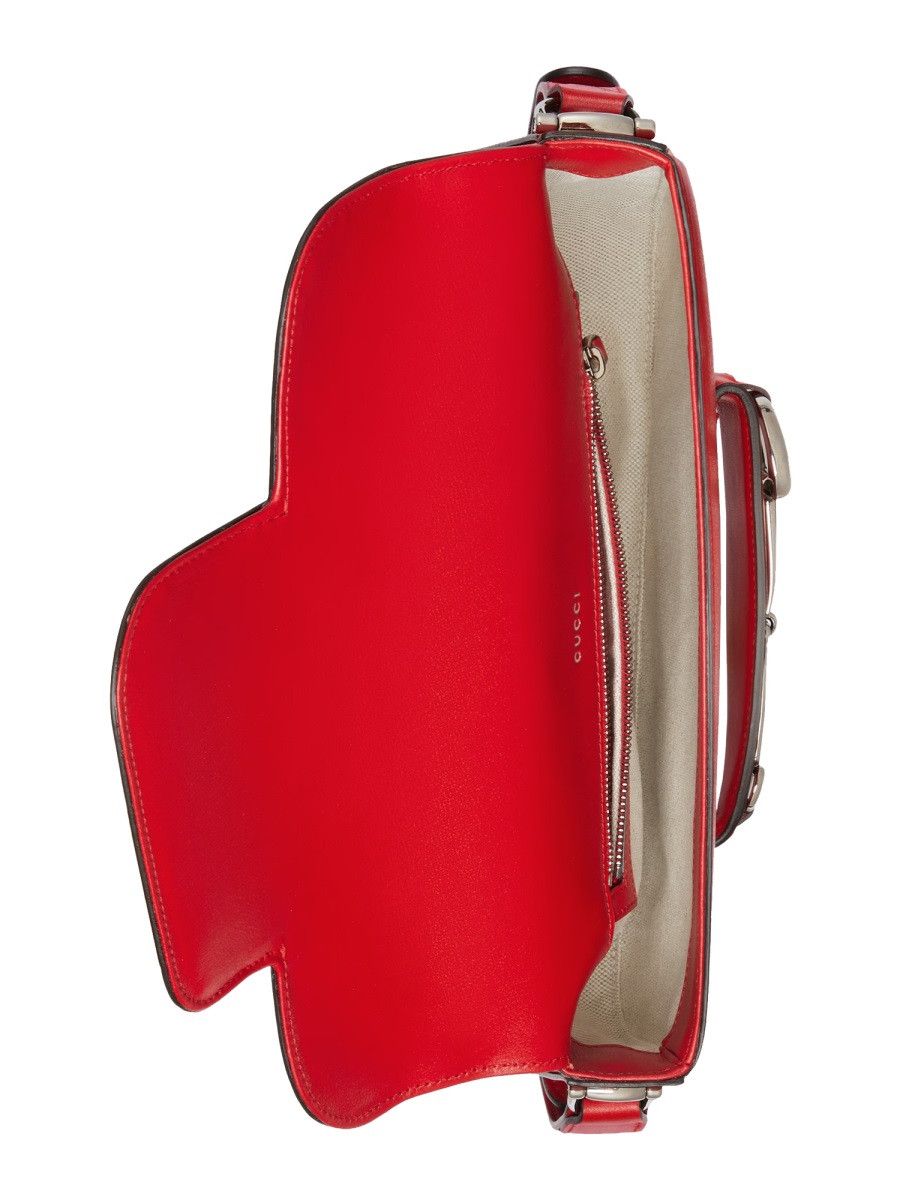 Gucci GUCCI SHOULDER BAG "GUCCI HORSEBIT 1955" SMALL SIZE - RED Size ONE SIZE - 5 Thumbnail
