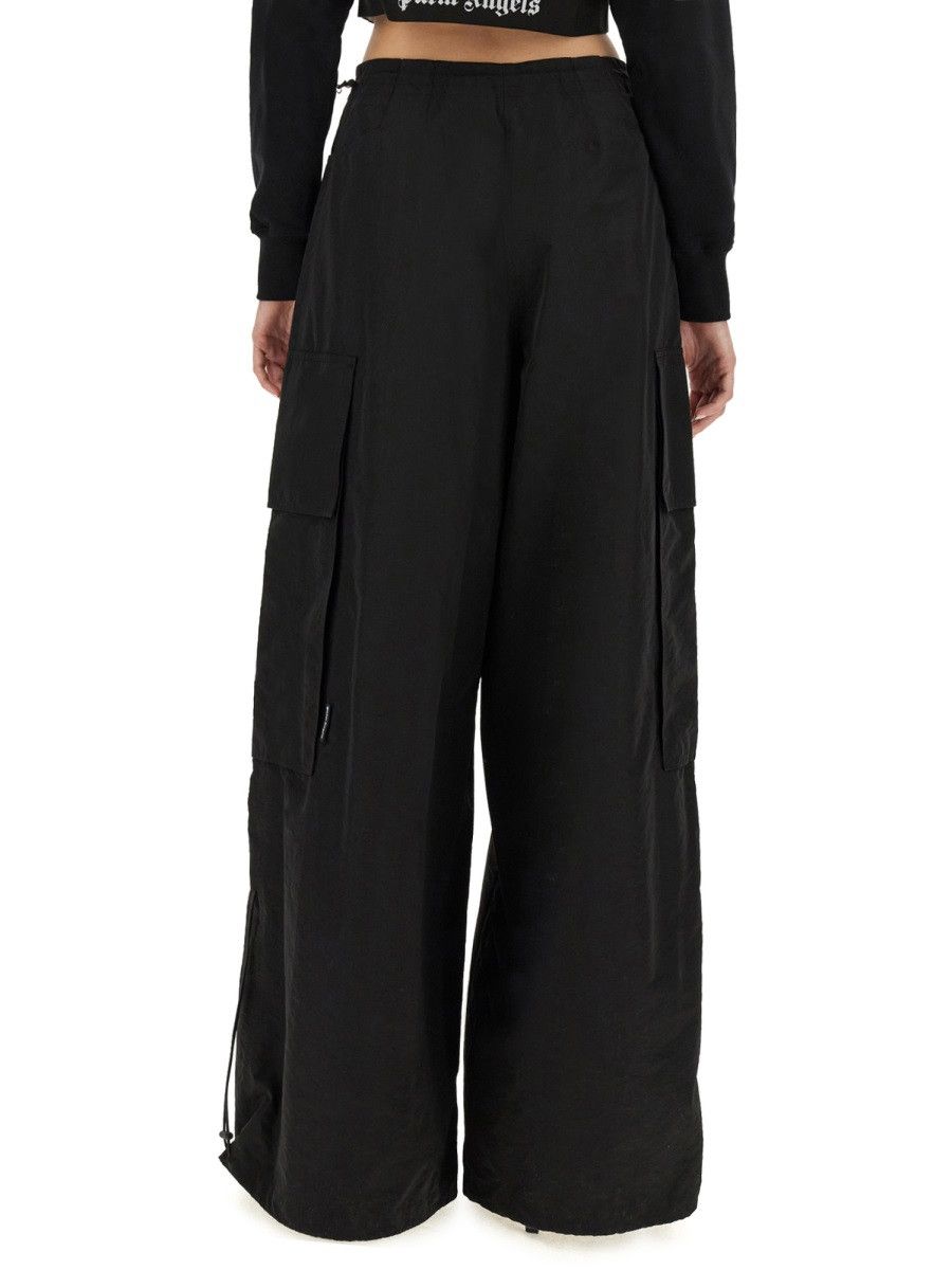 Palm Angels PALM ANGELS CARGO PANTS - BLACK (IT 38) Size 38" / US 16 / IT 52 - 3 Thumbnail