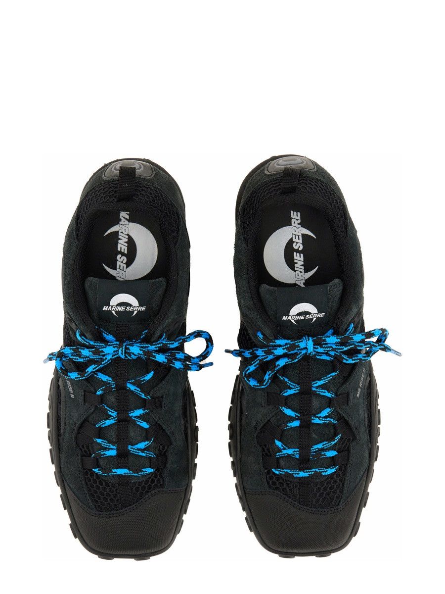 Marine Serre MARINE SERRE "MS RISE II" SNEAKER - BLACK (IT 39) Size US 9 / IT 39 - 3 Thumbnail