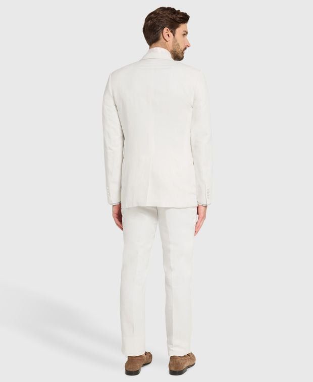 Canali Linen-blend suit Size 54R - 3 Thumbnail