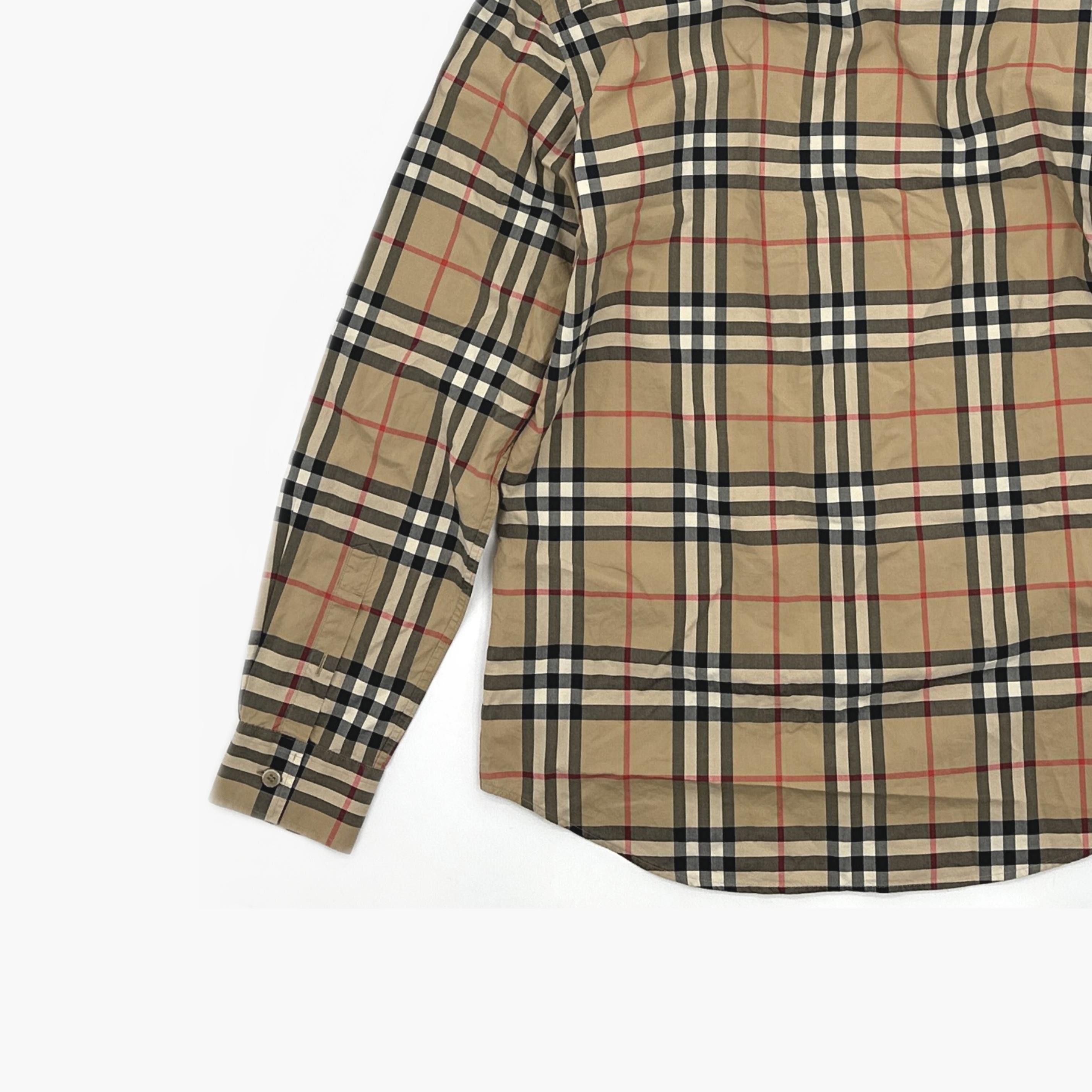 Burberry Burberry Archive Beige Check Shirt Size S Size US S / EU 44-46 / 1 - 4 Thumbnail