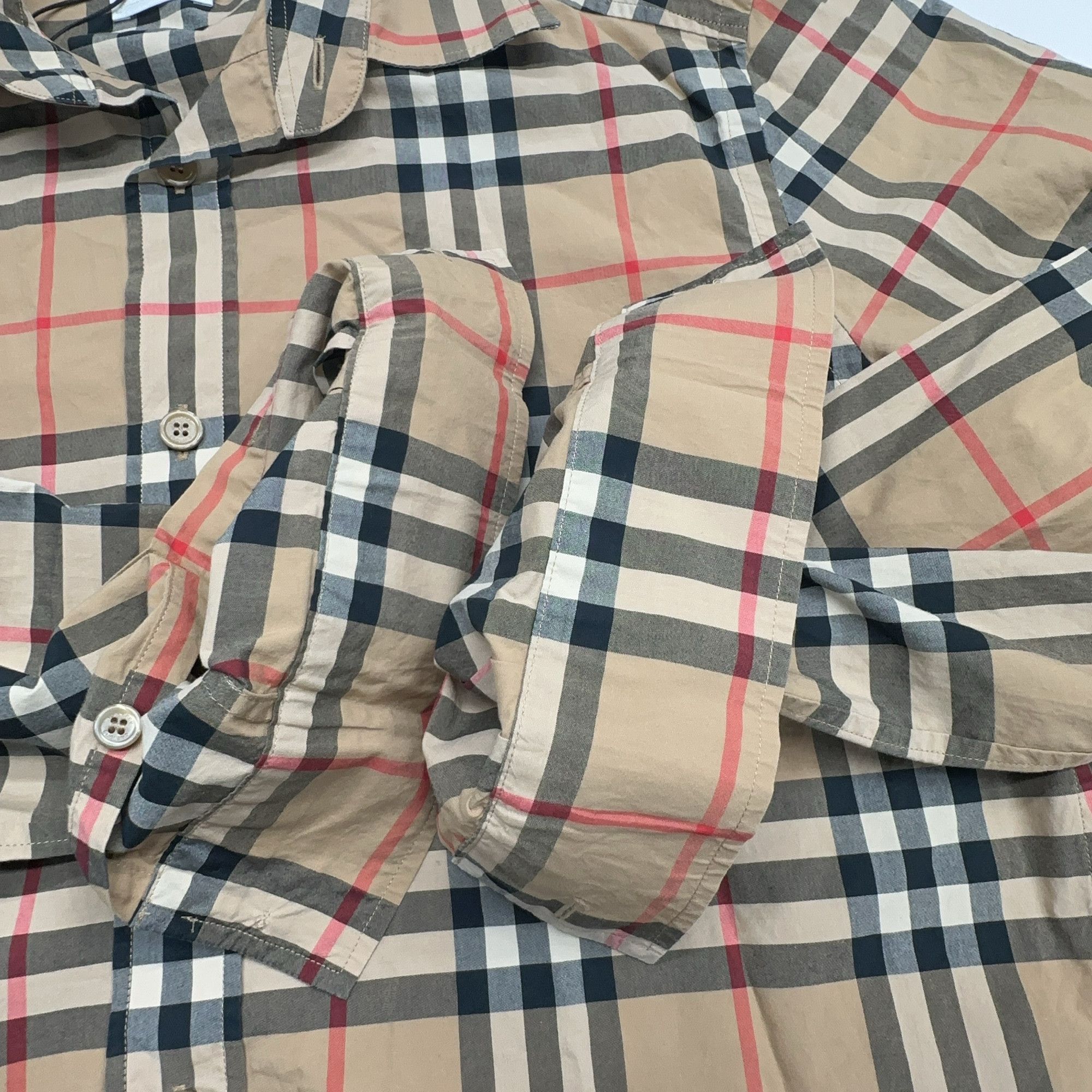 Burberry Burberry Archive Beige Check Shirt Size S Size US S / EU 44-46 / 1 - 13 Thumbnail