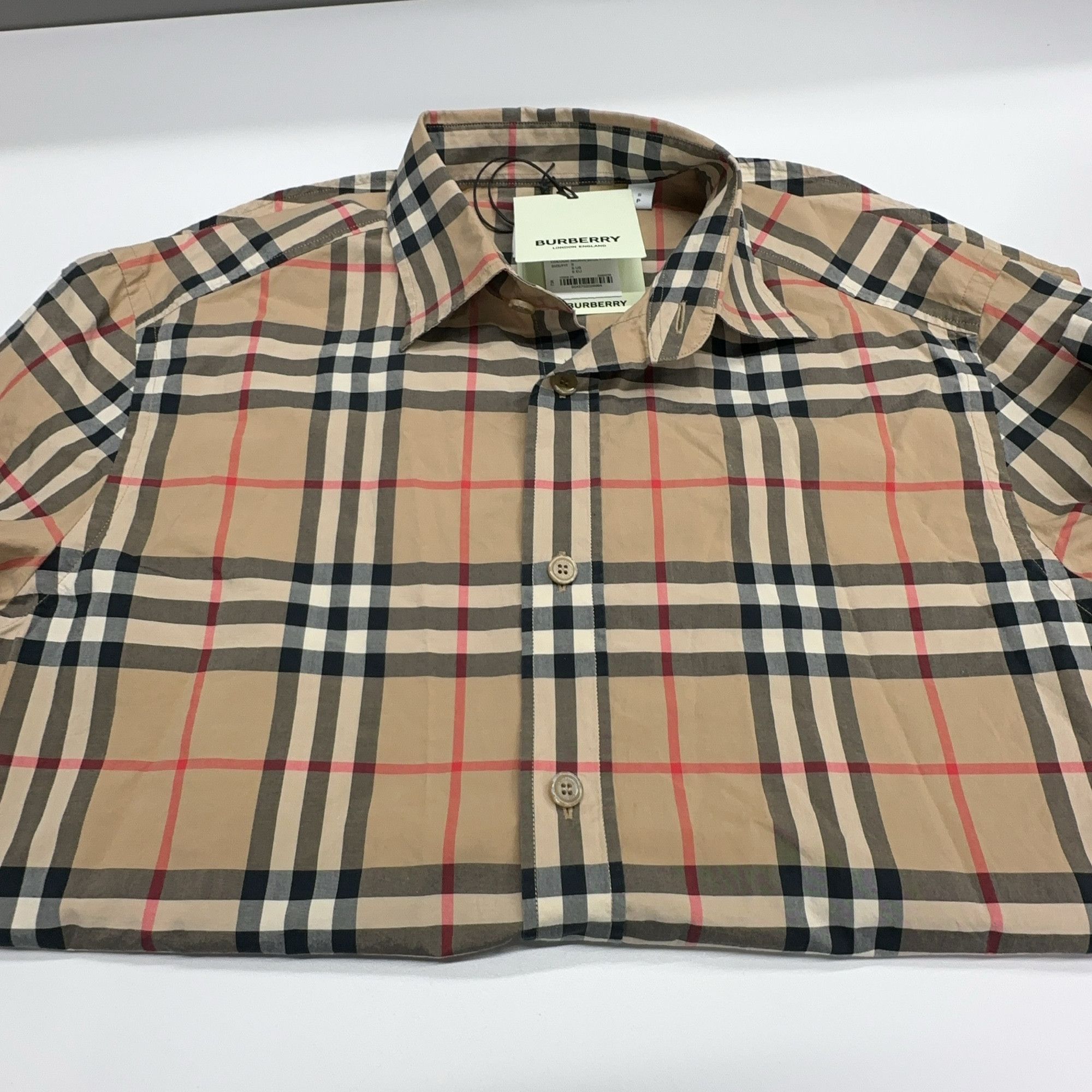Burberry Burberry Archive Beige Check Shirt Size S Size US S / EU 44-46 / 1 - 15 Thumbnail