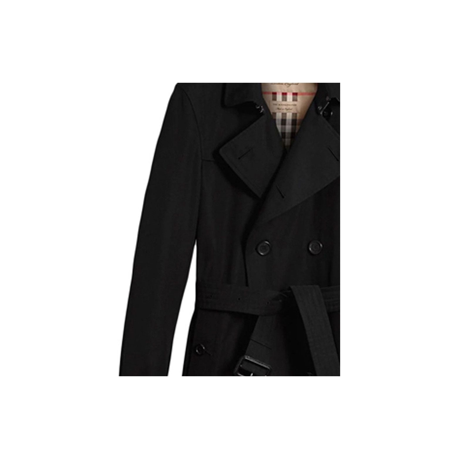 Burberry Burberry The Kensington Short Trench Coat Black Size 52 Size US L / EU 52-54 / 3 - 20 Thumbnail