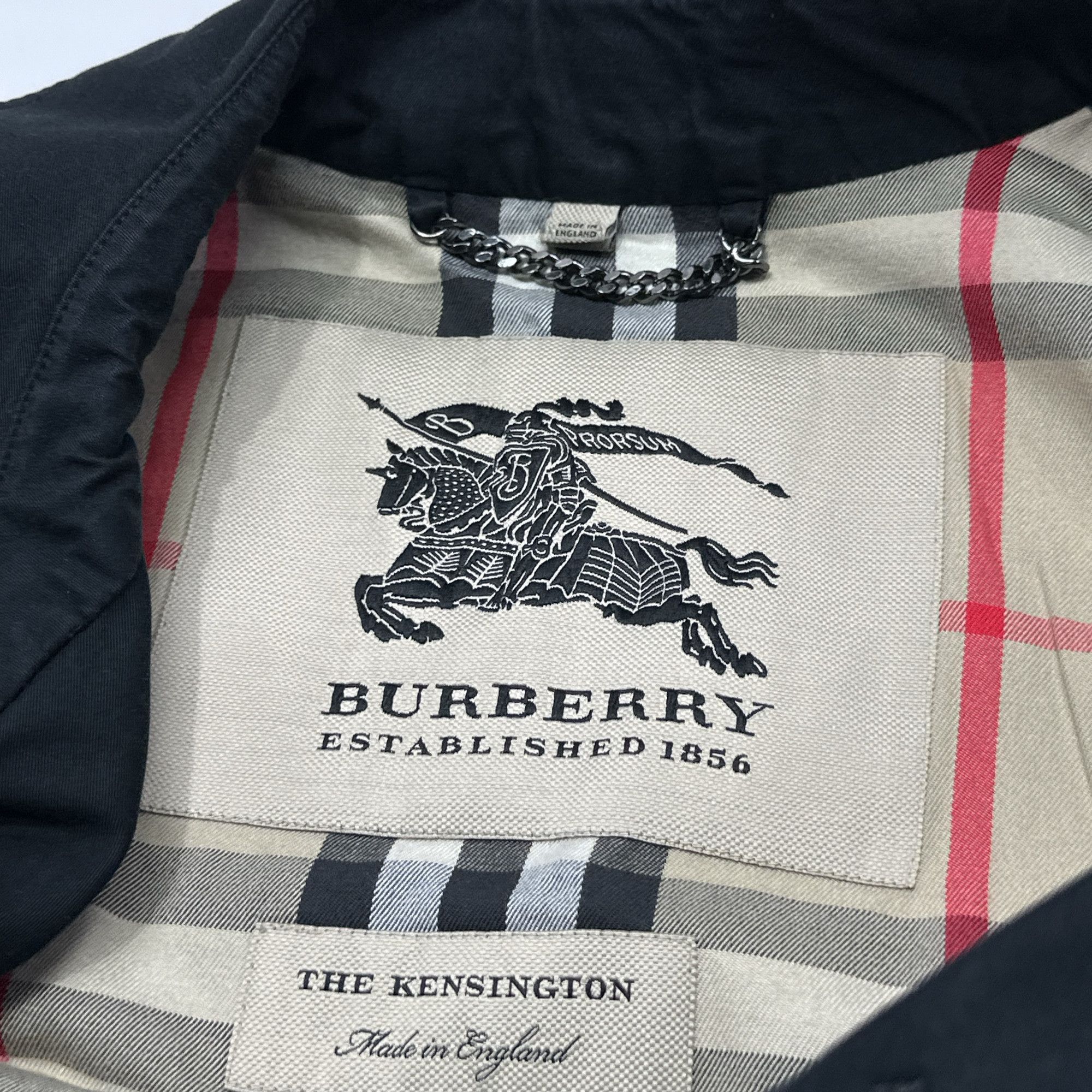 Burberry Burberry The Kensington Short Trench Coat Black Size 52 Size US L / EU 52-54 / 3 - 5 Thumbnail
