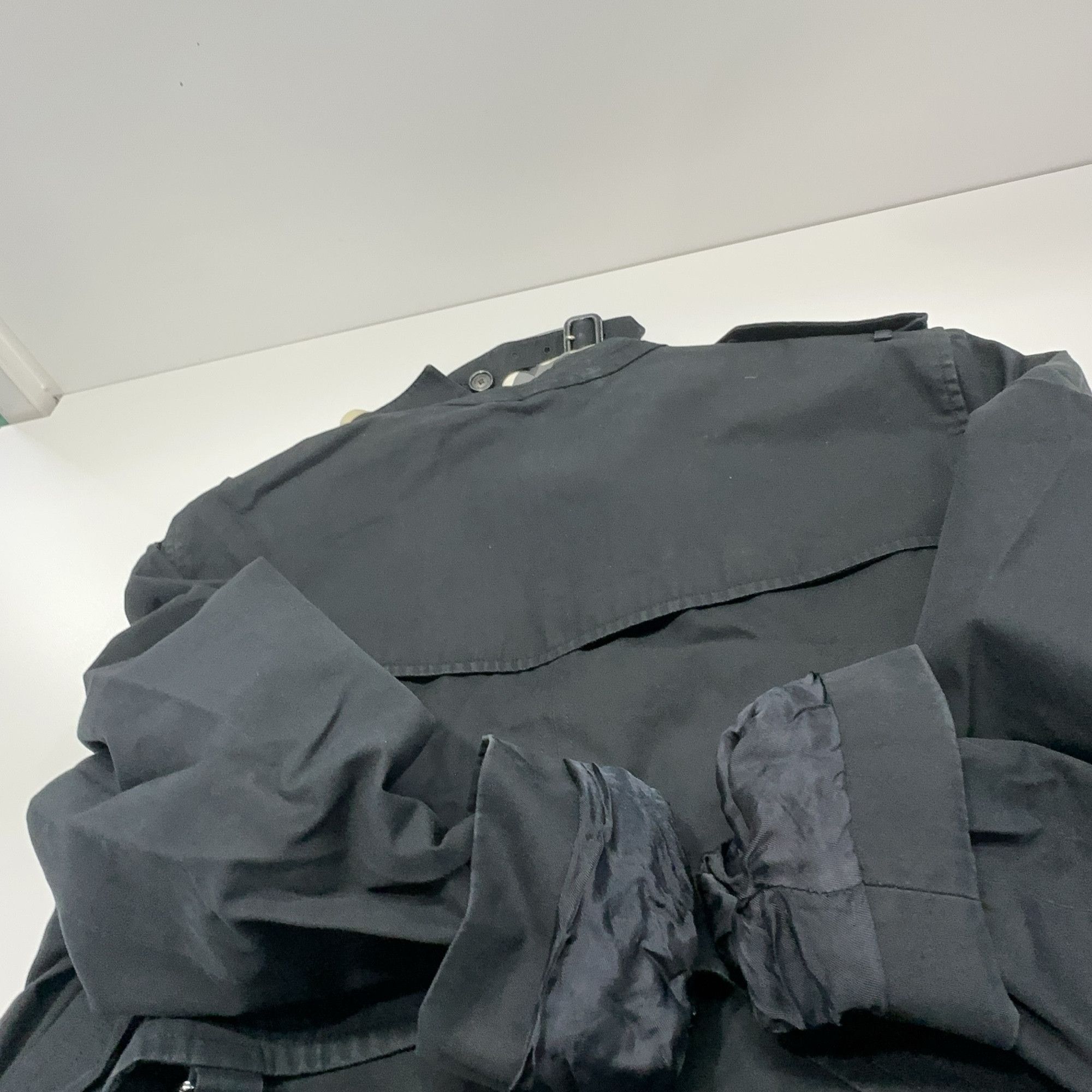 Burberry Burberry The Kensington Short Trench Coat Black Size 52 Size US L / EU 52-54 / 3 - 14 Thumbnail