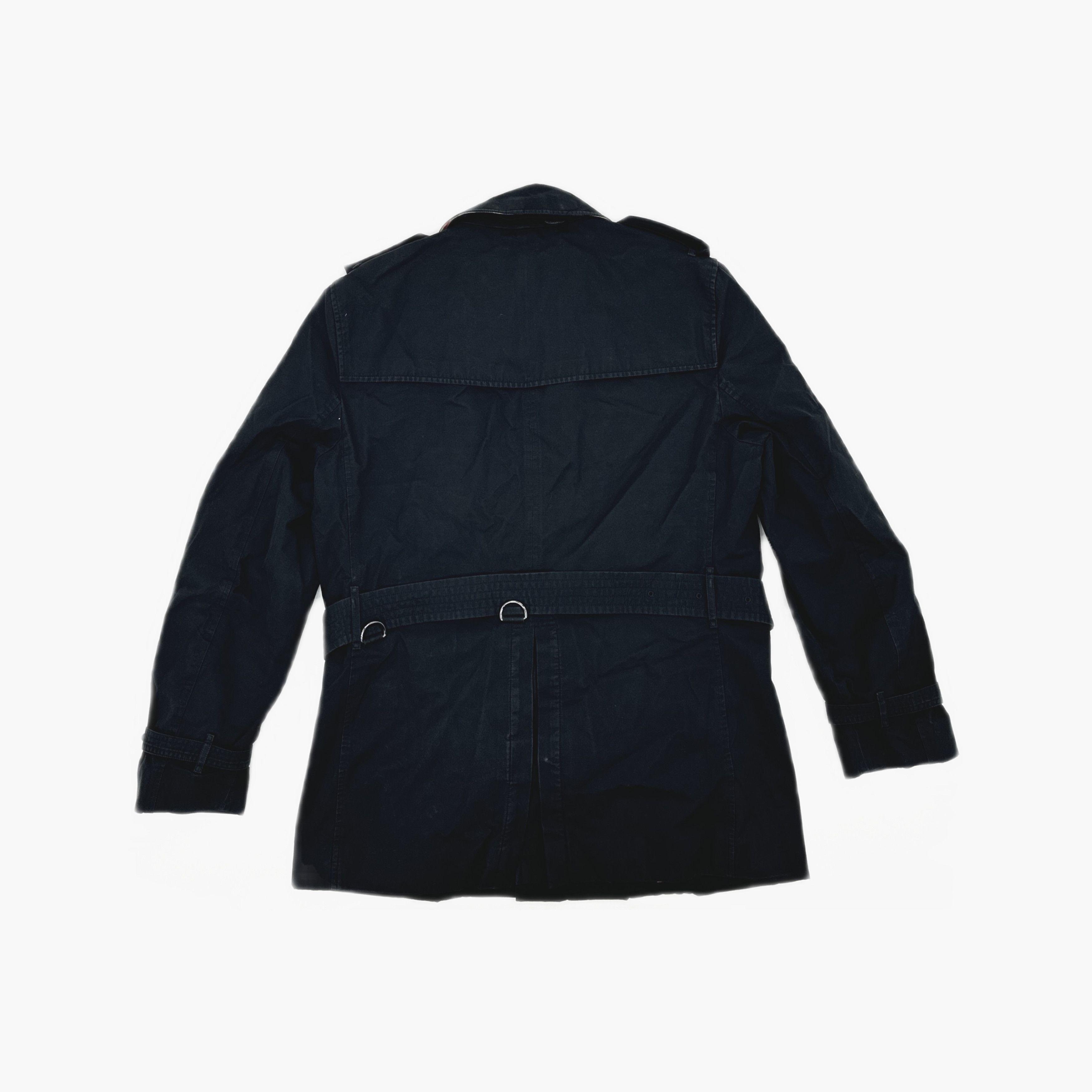 Burberry Burberry The Kensington Short Trench Coat Black Size 52 Size US L / EU 52-54 / 3 - 2 Thumbnail