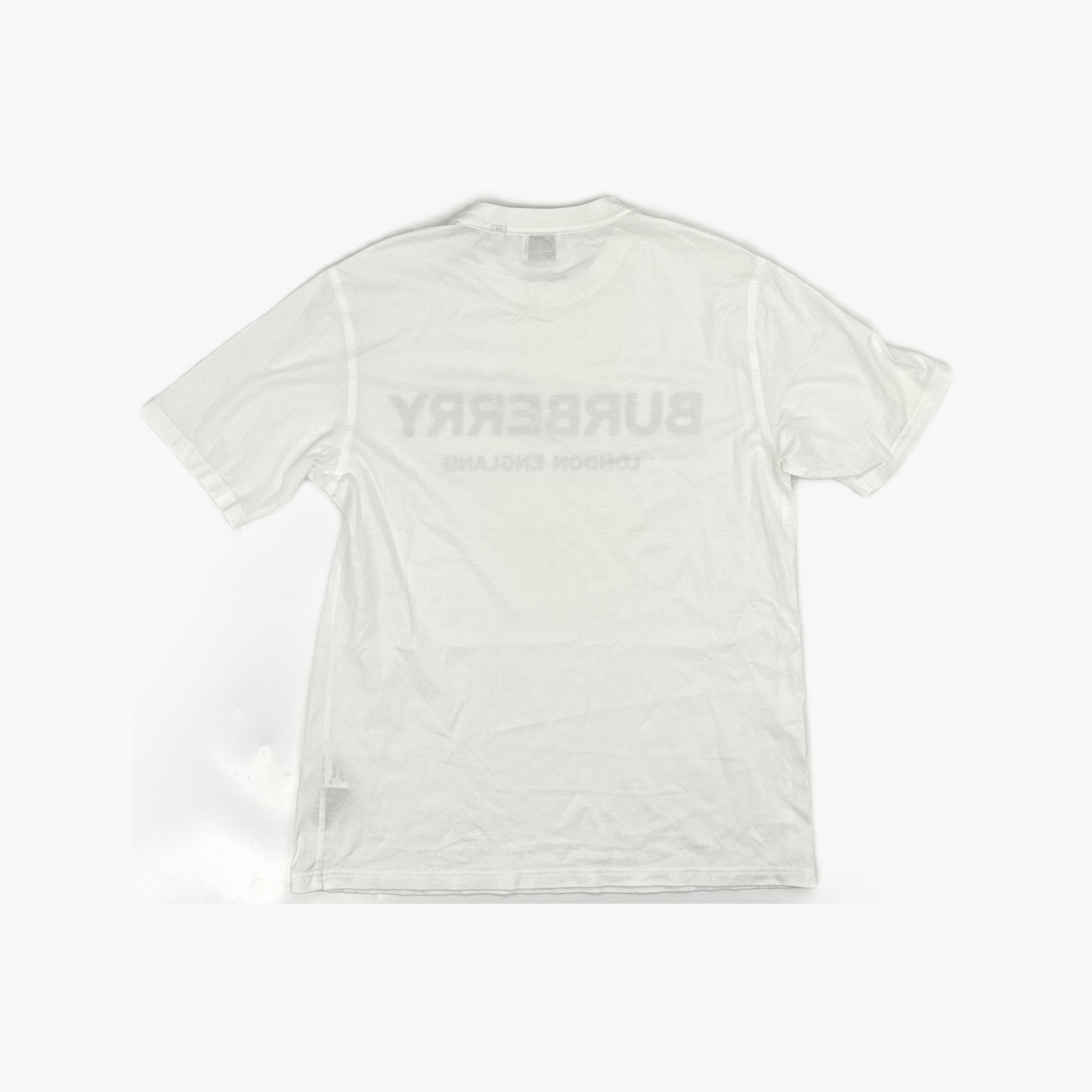Burberry Burberry Logo Print T-Shirt White Size S Size US S / EU 44-46 / 1 - 2 Thumbnail