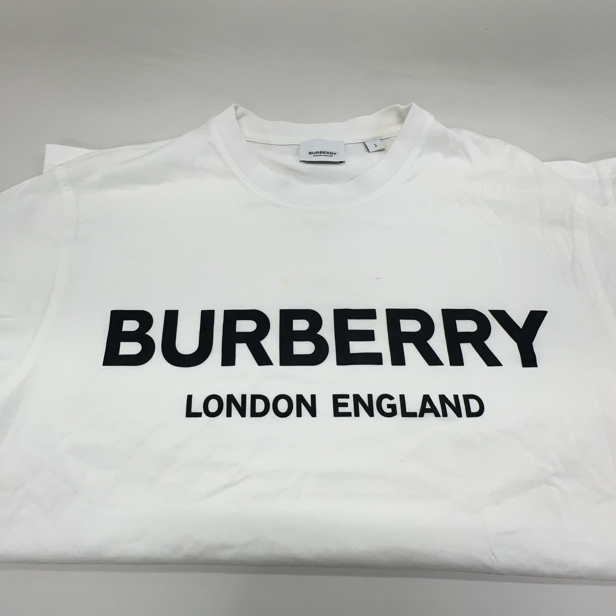 Burberry Burberry Logo Print T-Shirt White Size S Size US S / EU 44-46 / 1 - 5 Thumbnail