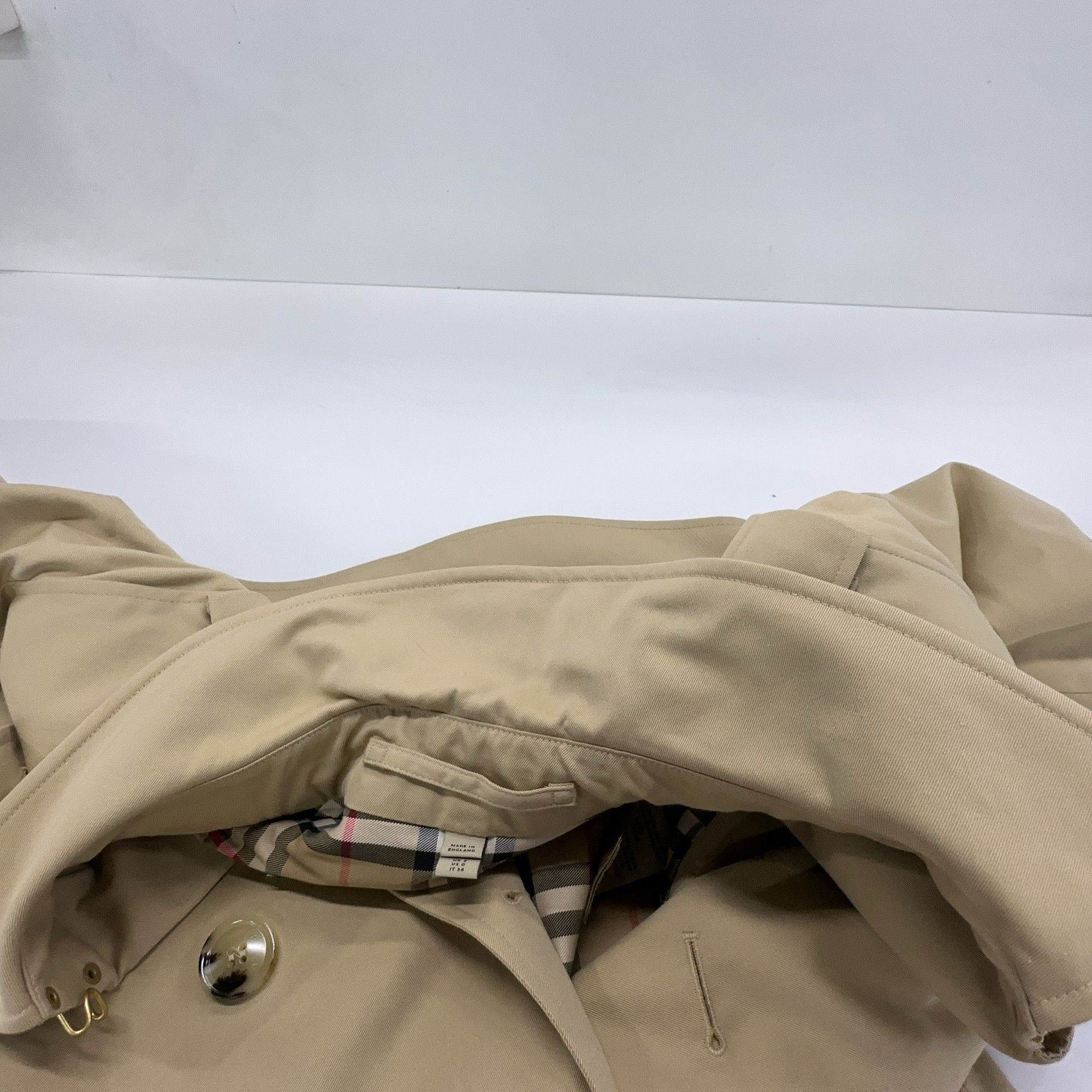 Burberry Burberry Kensington Trench Coat Size US 0 Size XS / US 0-2 / IT 36-38 - 6 Thumbnail