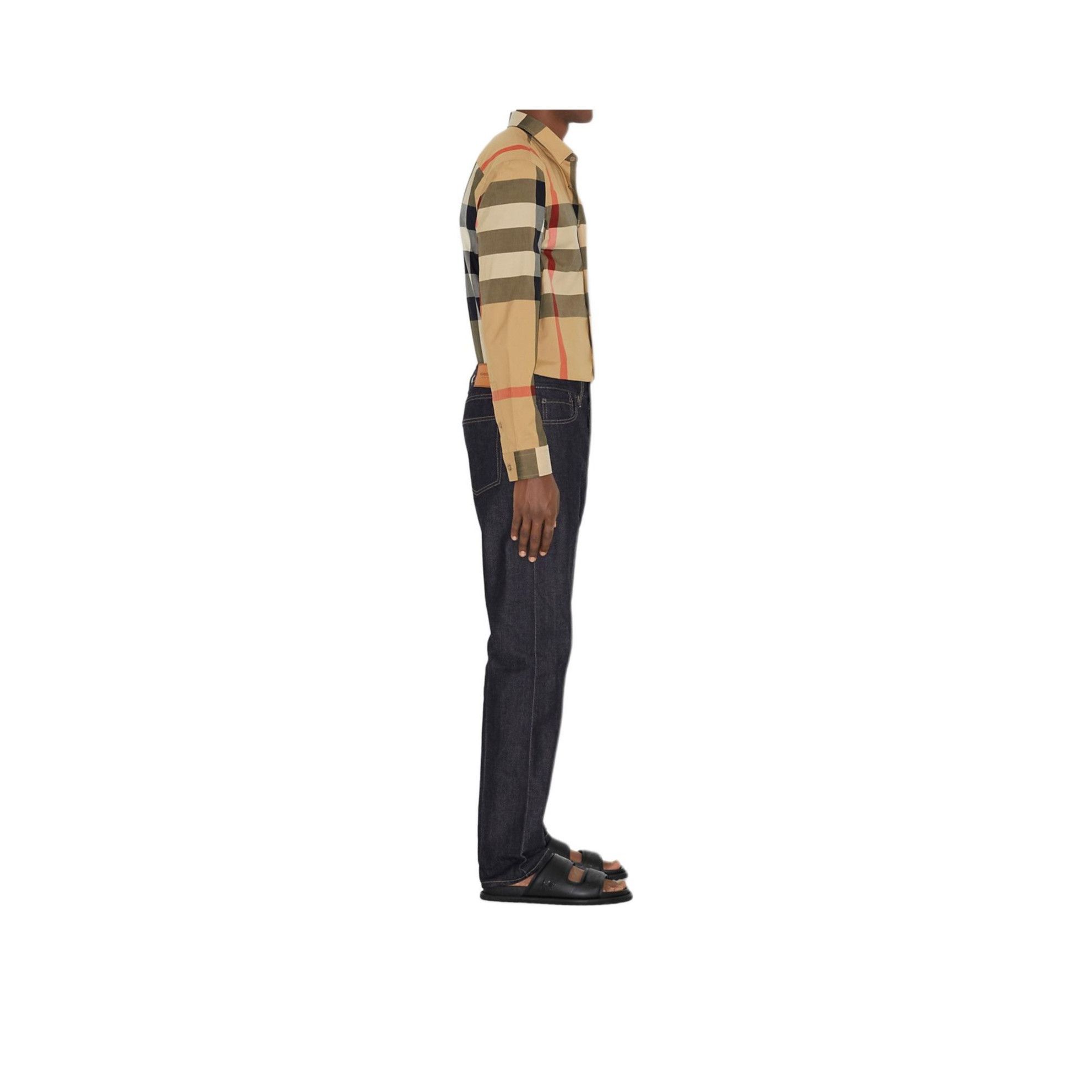 Burberry Burberry Check Button Up Shirt Size XL Size US XL / EU 56 / 4 - 13 Thumbnail