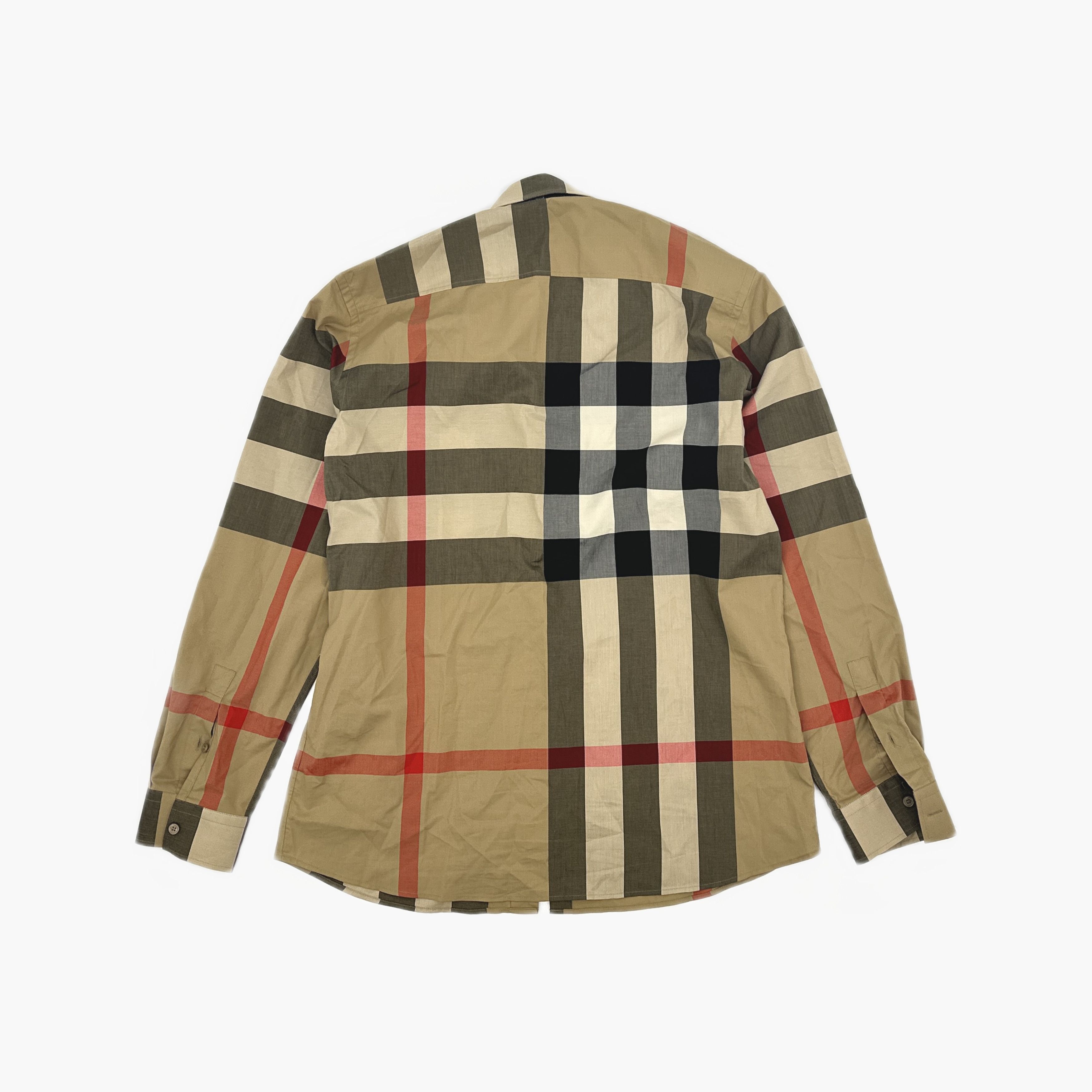 Burberry Burberry Check Button Up Shirt Size XL Size US XL / EU 56 / 4 - 2 Thumbnail