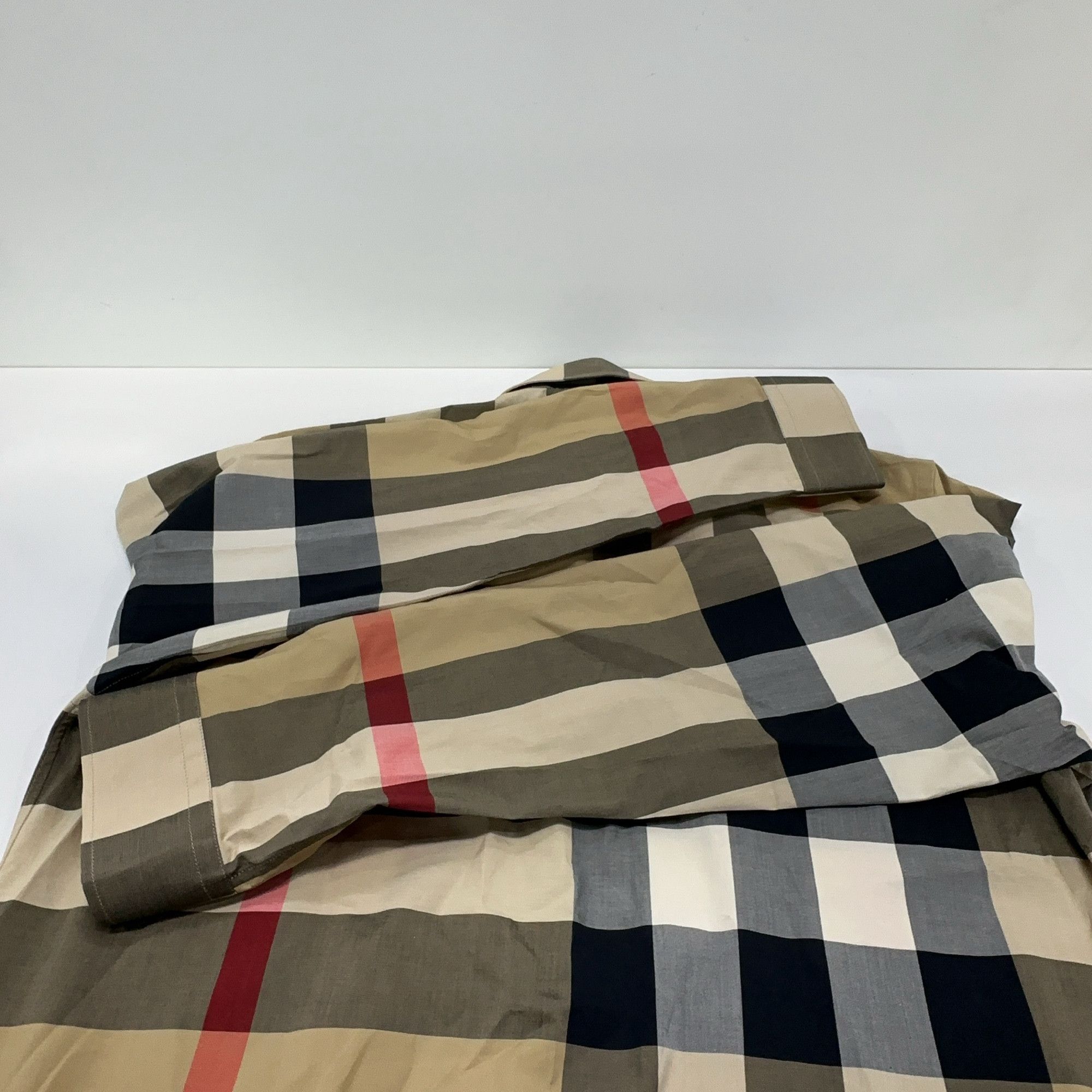 Burberry Burberry Check Button Up Shirt Size XL Size US XL / EU 56 / 4 - 10 Thumbnail