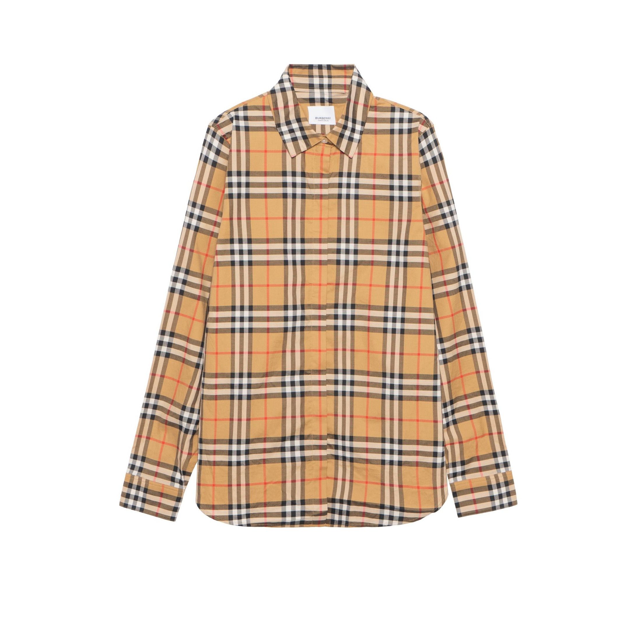 Burberry Burberry Classic Check Button Up Shirt Size 8 Size M / US 6-8 / IT 42-44 - 14 Thumbnail
