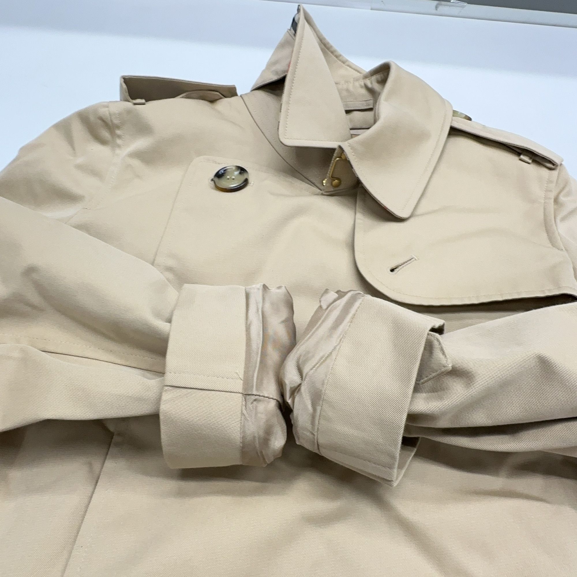 Burberry Burberry The Kensington Trench Coat Size 4 Size S / US 4 / IT 40 - 10 Thumbnail