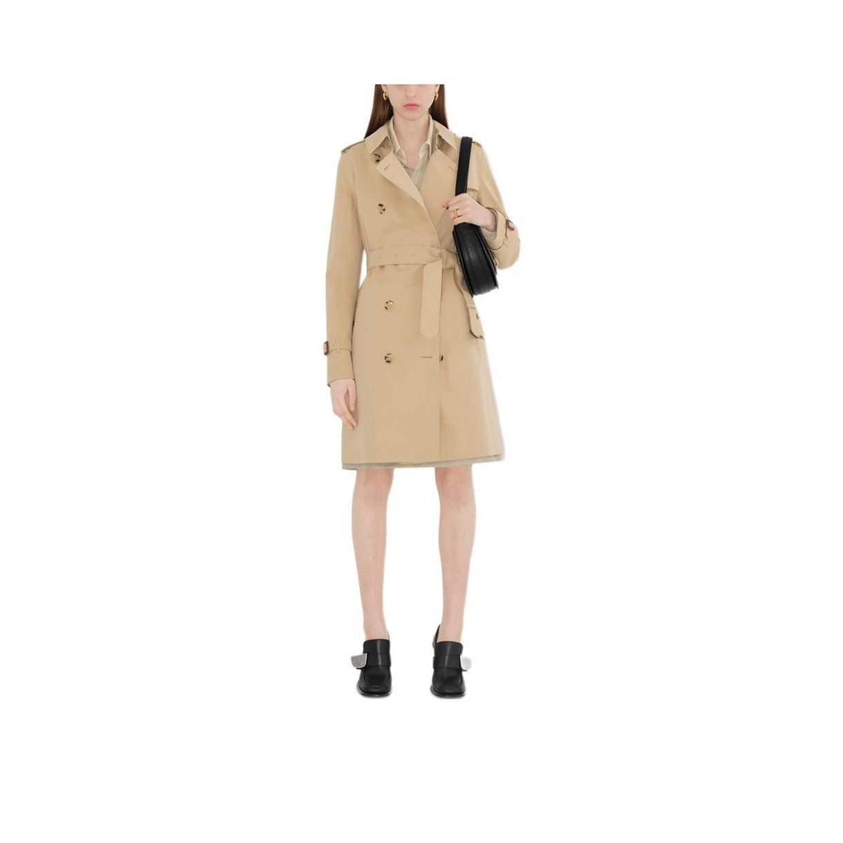 Burberry Burberry The Kensington Trench Coat Size 4 Size S / US 4 / IT 40 - 12 Thumbnail