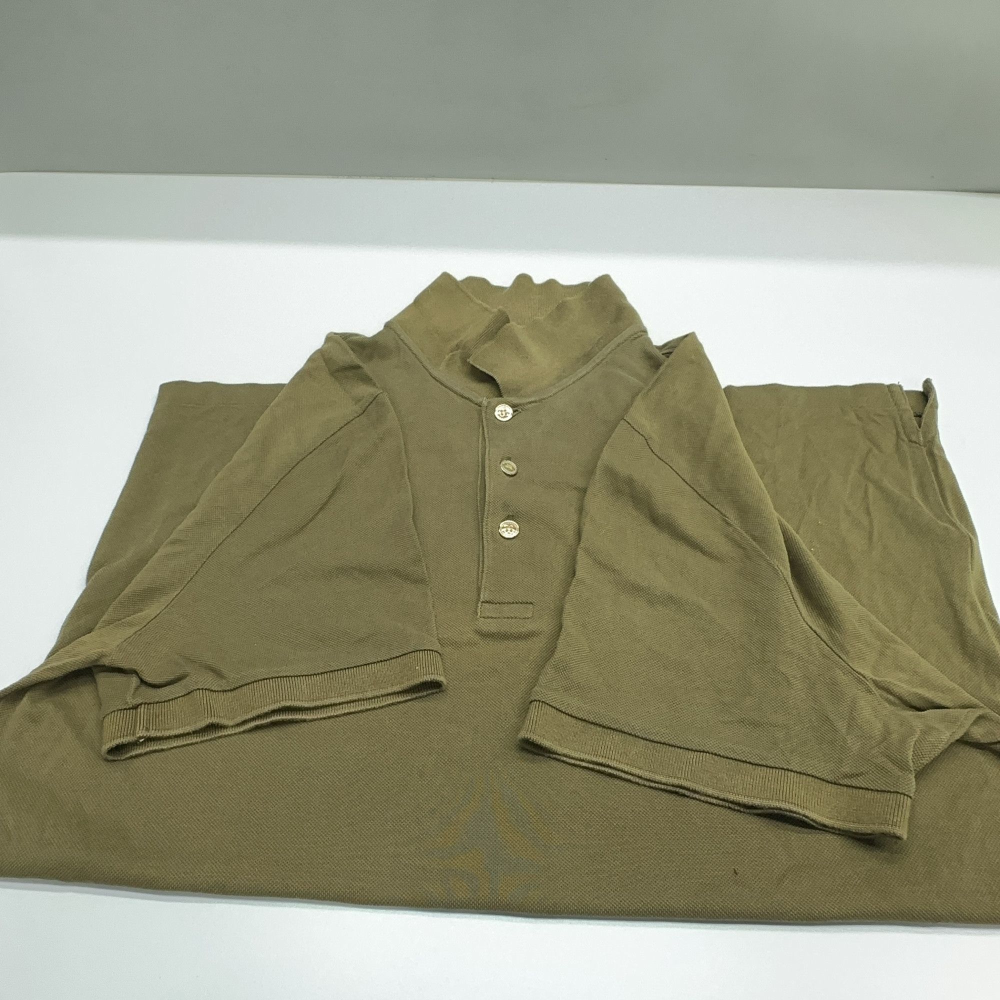 Burberry Burberry Olive Polo Size M Size US M / EU 48-50 / 2 - 7 Thumbnail