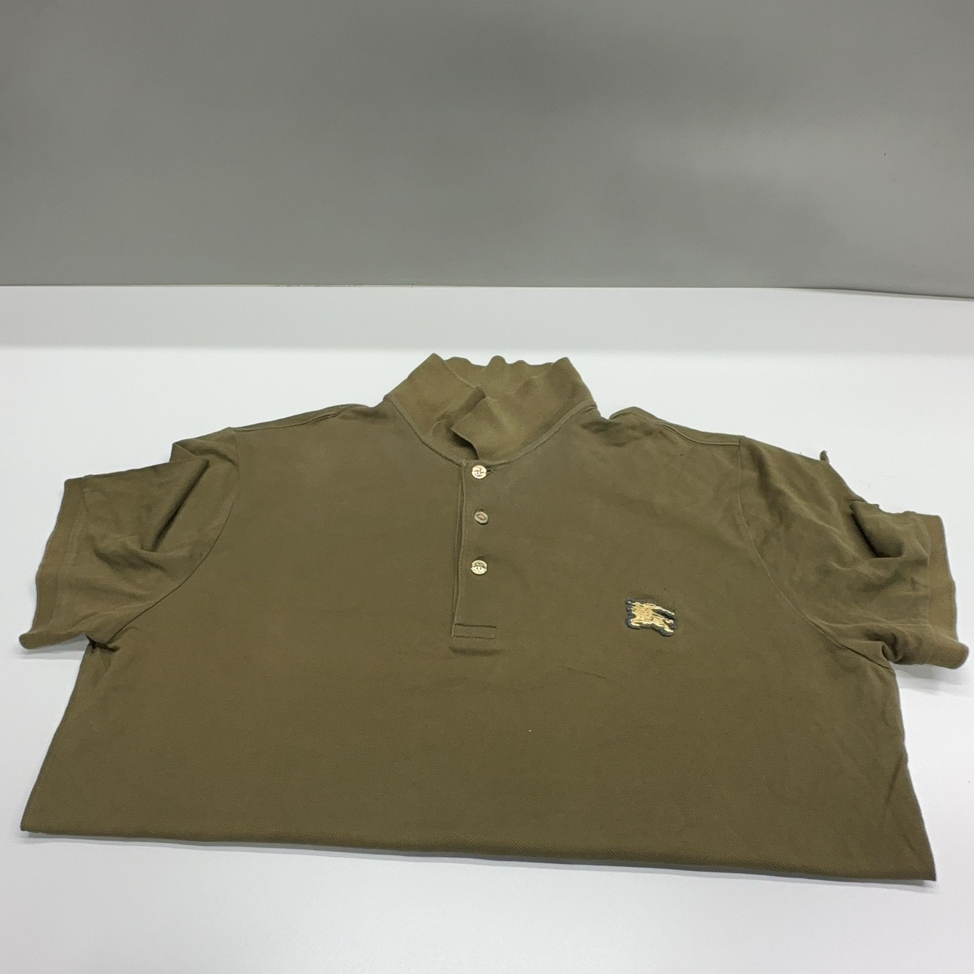 Burberry Burberry Olive Polo Size M Size US M / EU 48-50 / 2 - 6 Thumbnail