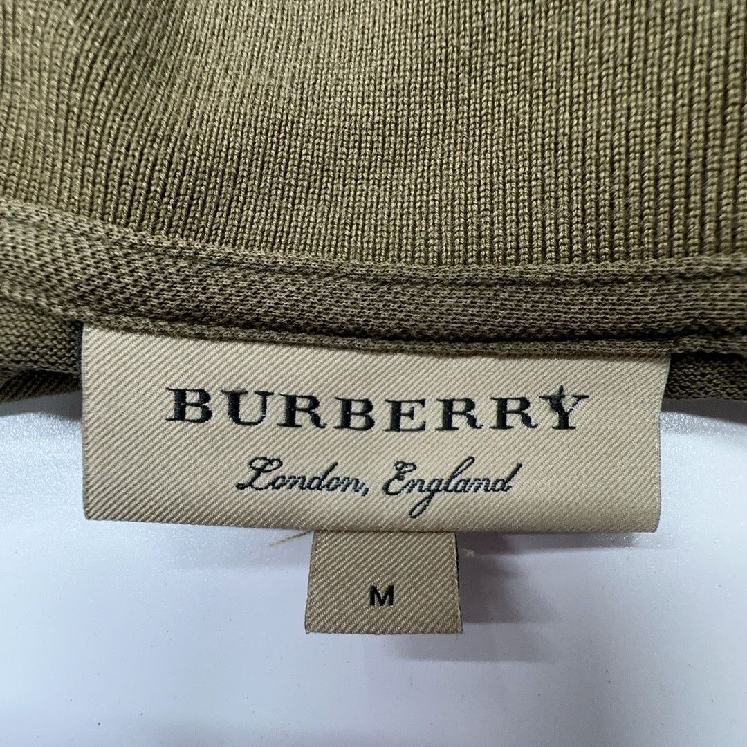 Burberry Burberry Olive Polo Size M Size US M / EU 48-50 / 2 - 3 Thumbnail