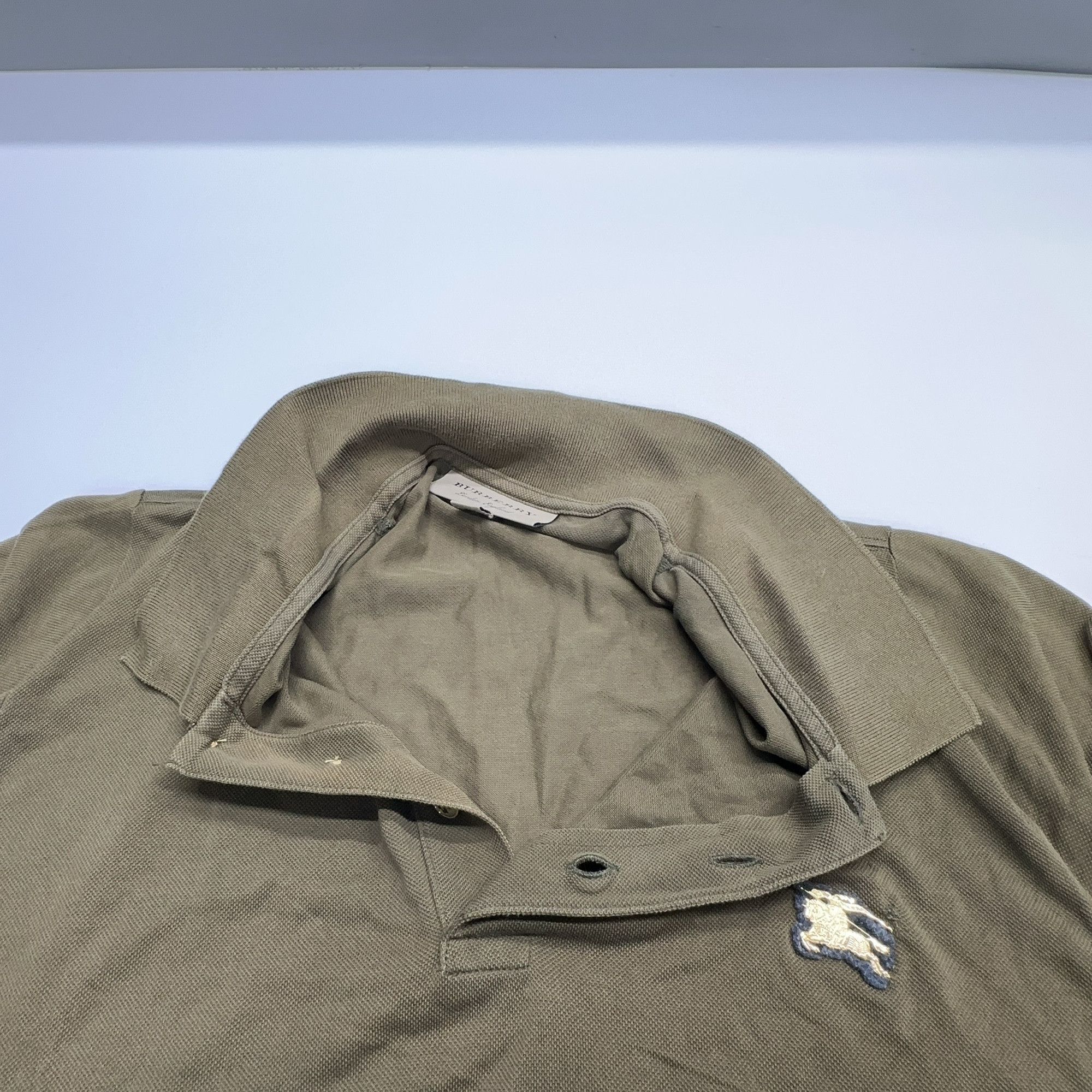 Burberry Burberry Olive Polo Size M Size US M / EU 48-50 / 2 - 5 Thumbnail