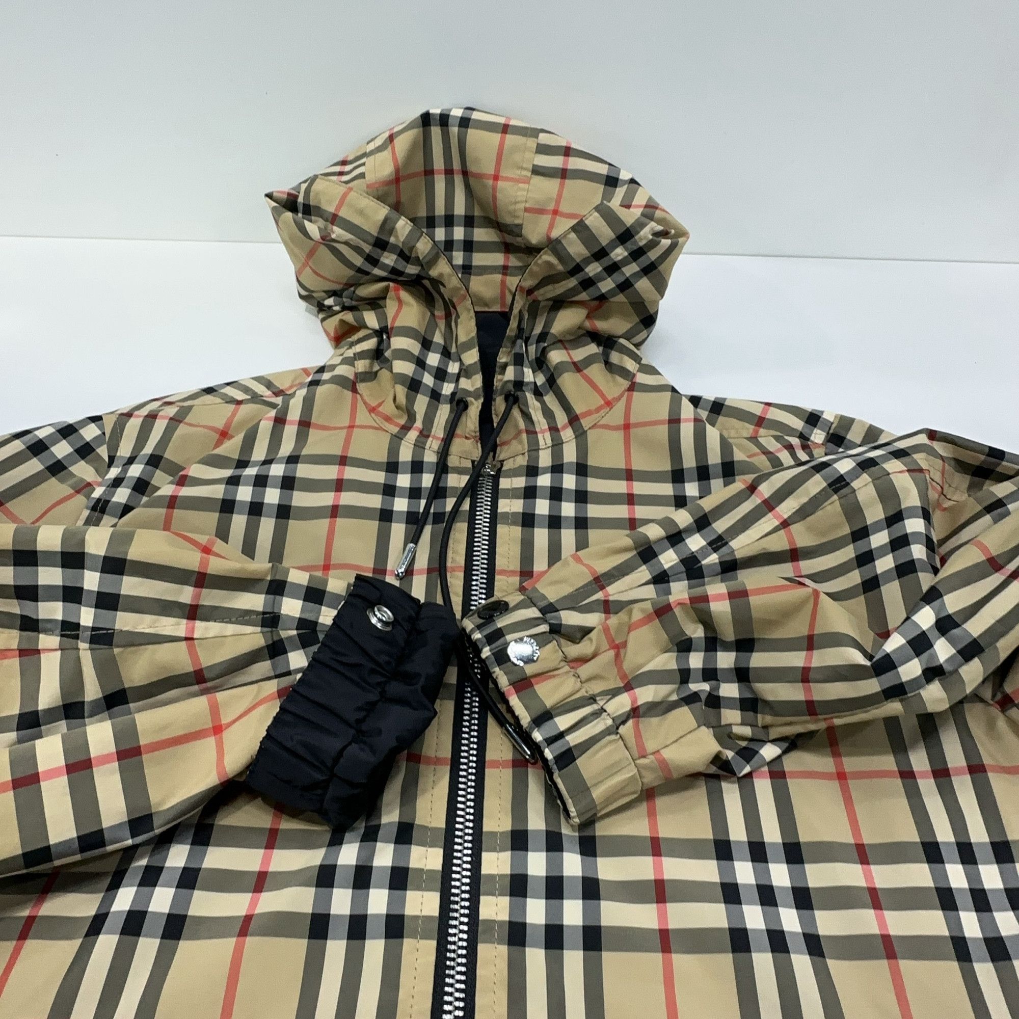Burberry Burberry Reversible Check Hooded Jacket Size XS Size US XS / EU 42 / 0 - 11 Thumbnail