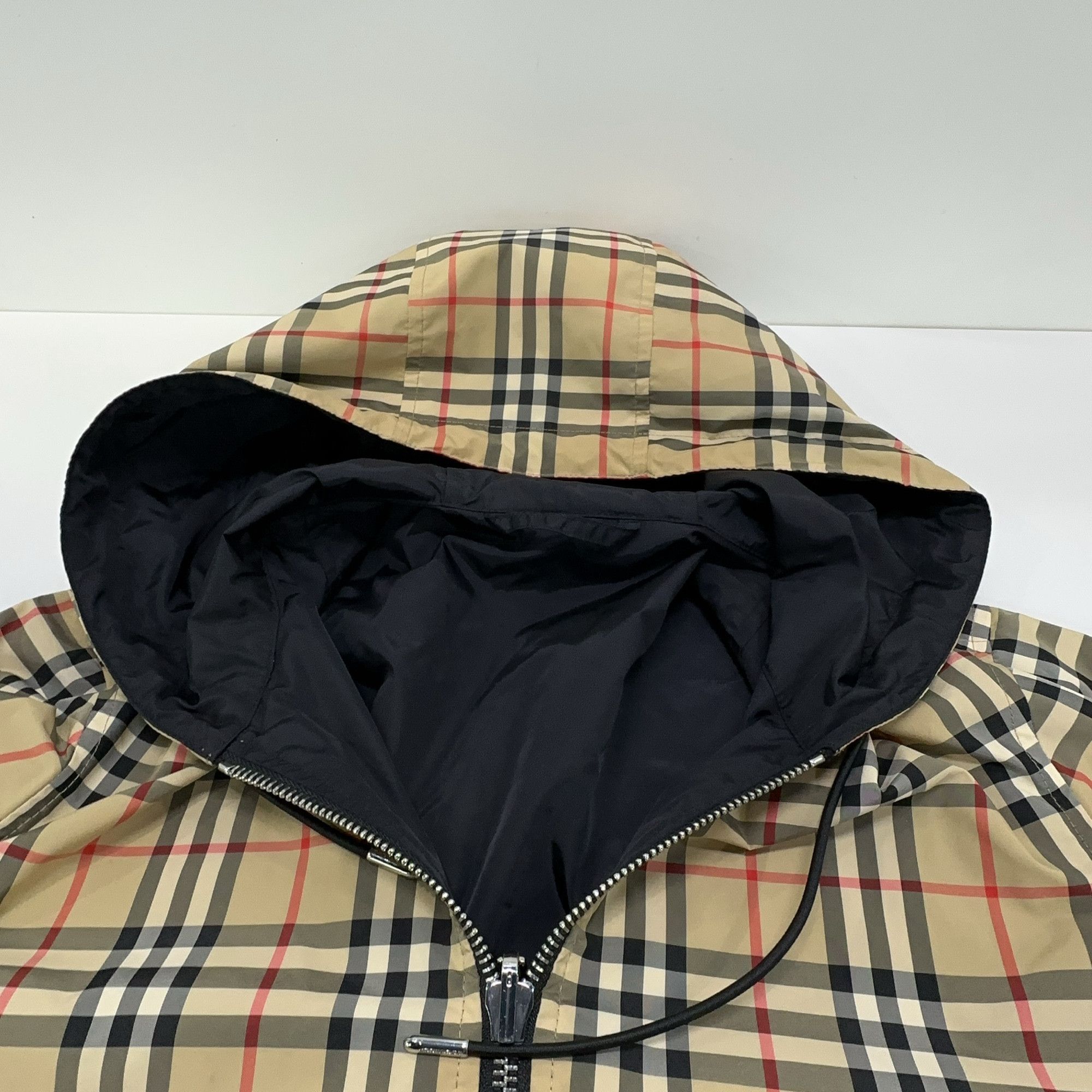 Burberry Burberry Reversible Check Hooded Jacket Size XS Size US XS / EU 42 / 0 - 9 Thumbnail