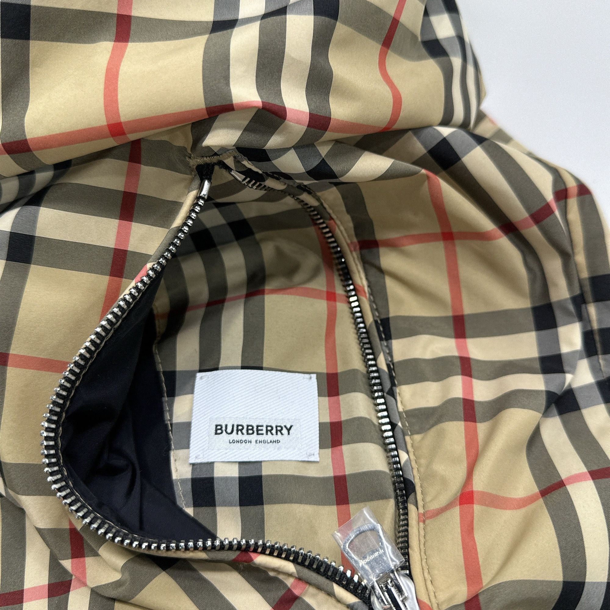 Burberry Burberry Reversible Check Hooded Jacket Size XS Size US XS / EU 42 / 0 - 5 Thumbnail