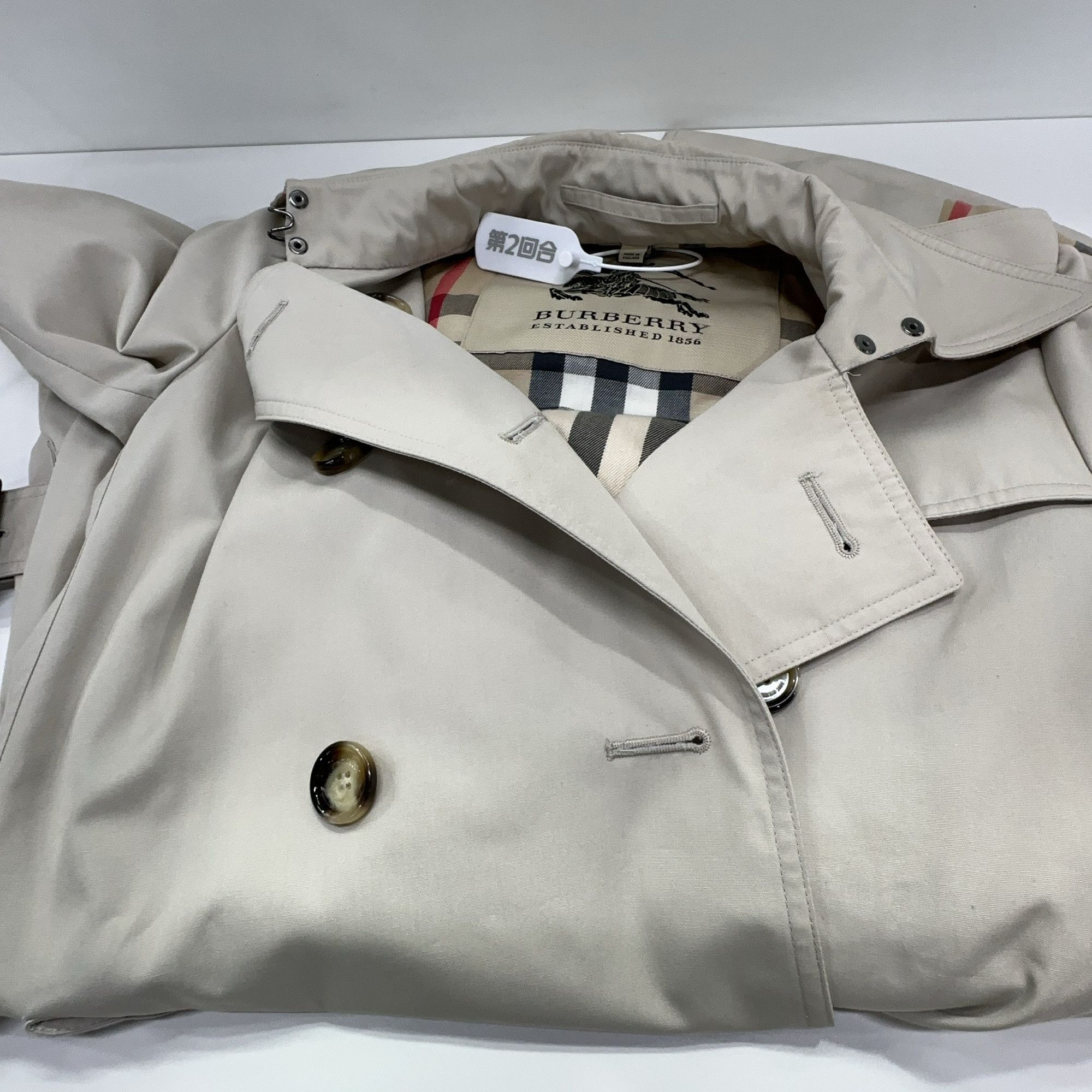 Burberry Burberry Beige Trench Coat Size 2 Size XS / US 0-2 / IT 36-38 - 6 Thumbnail