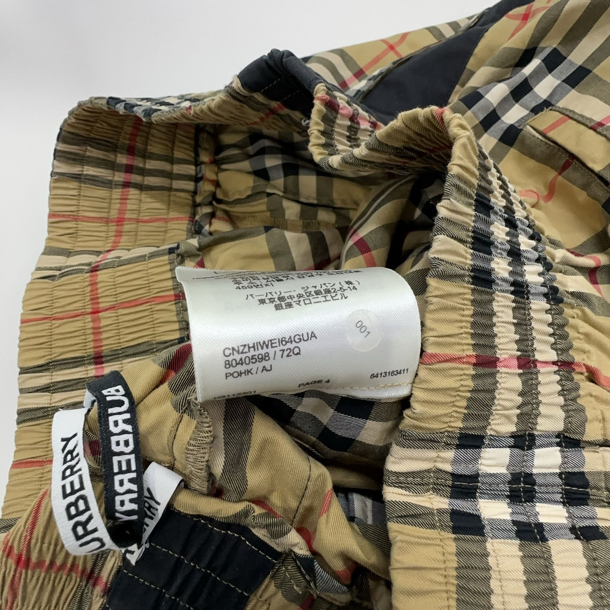Burberry Burberry Check Print Side Stripe Shorts IT 36 Size 25" / US 0 / IT 36 - 3 Thumbnail