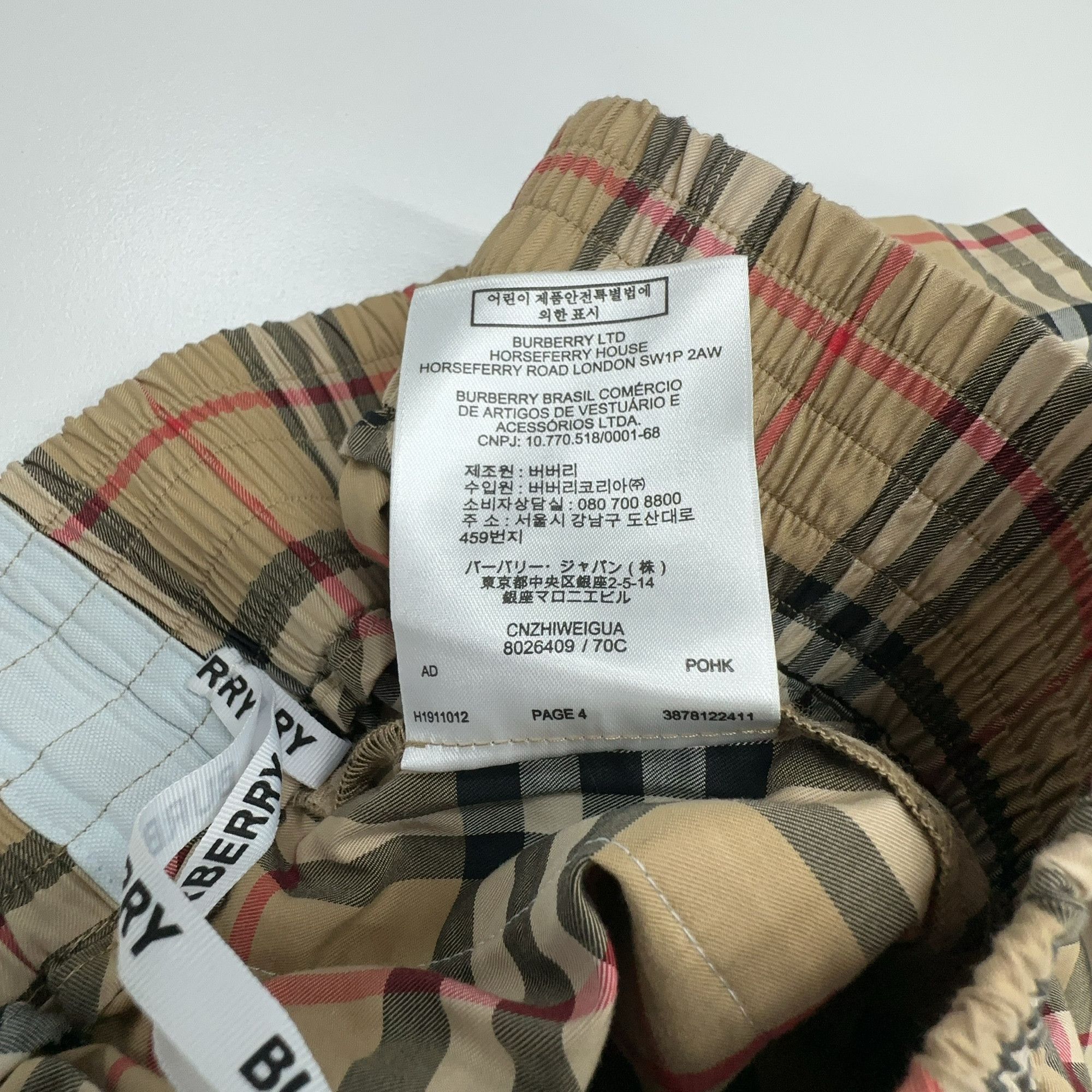 Burberry Burberry Vintage Check Shorts Size US 2 Size 26" / US 2 / IT 38 - 5 Thumbnail