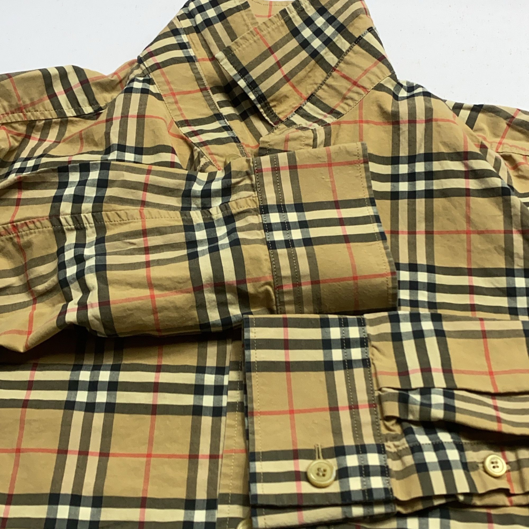 Burberry Burberry Check Shirt Size XS Size US XS / EU 42 / 0 - 14 Thumbnail