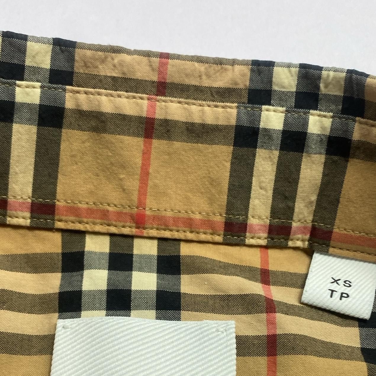 Burberry Burberry Check Shirt Size XS Size US XS / EU 42 / 0 - 6 Thumbnail