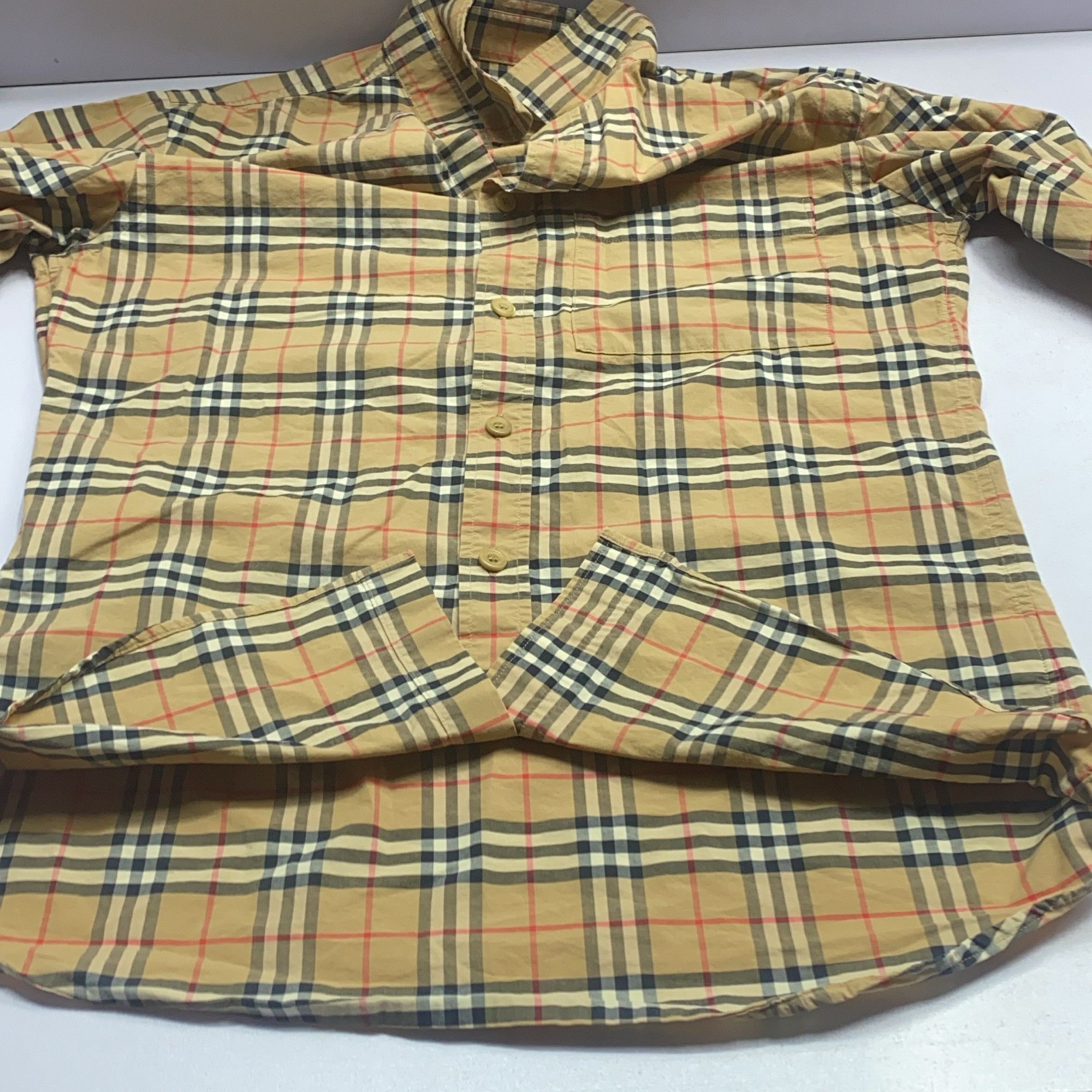 Burberry Burberry Check Shirt Size XS Size US XS / EU 42 / 0 - 16 Thumbnail